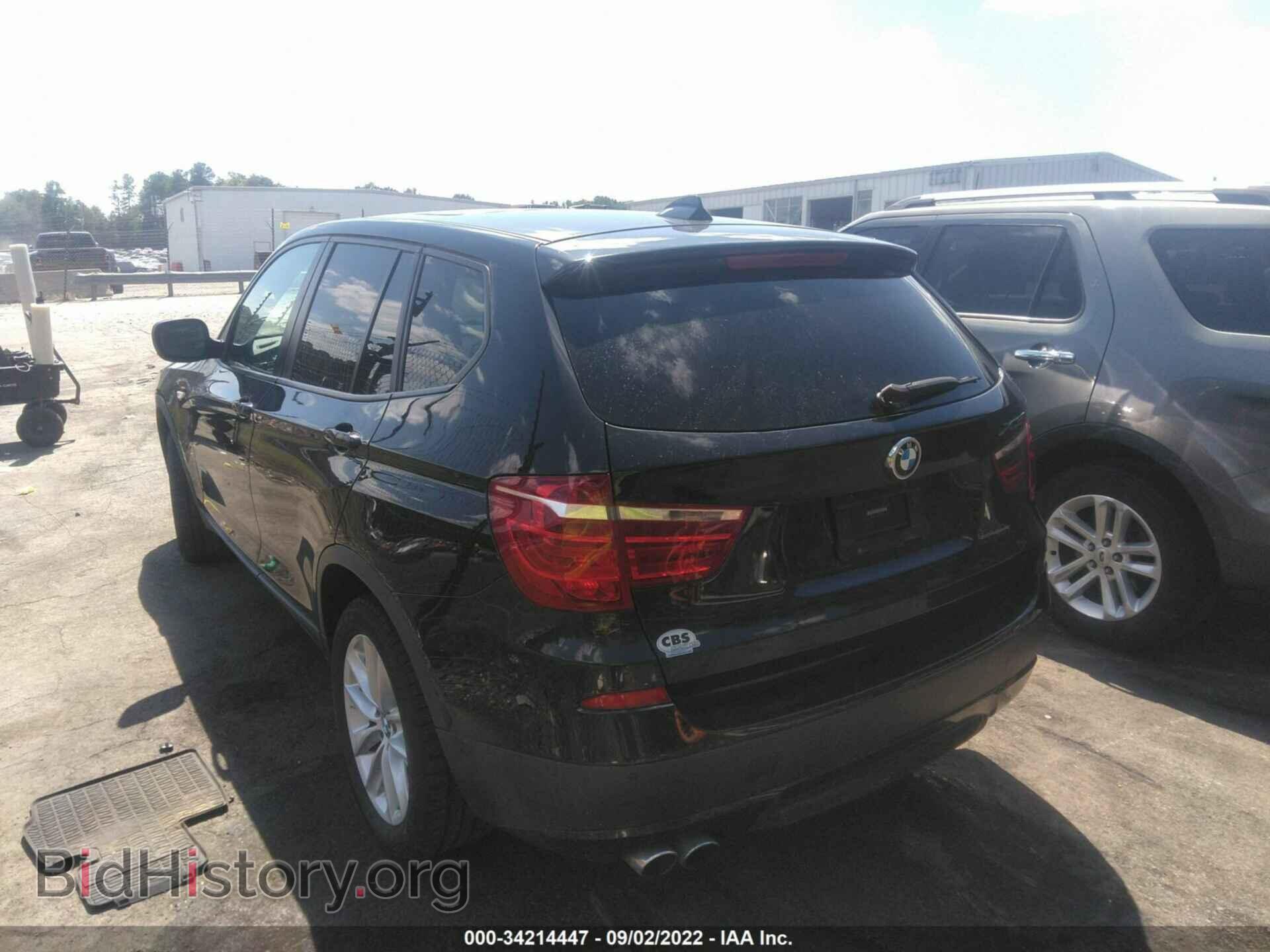 2014 BMW X3 - VIN: 5UXWX9C58E0D38417 - Фото 3