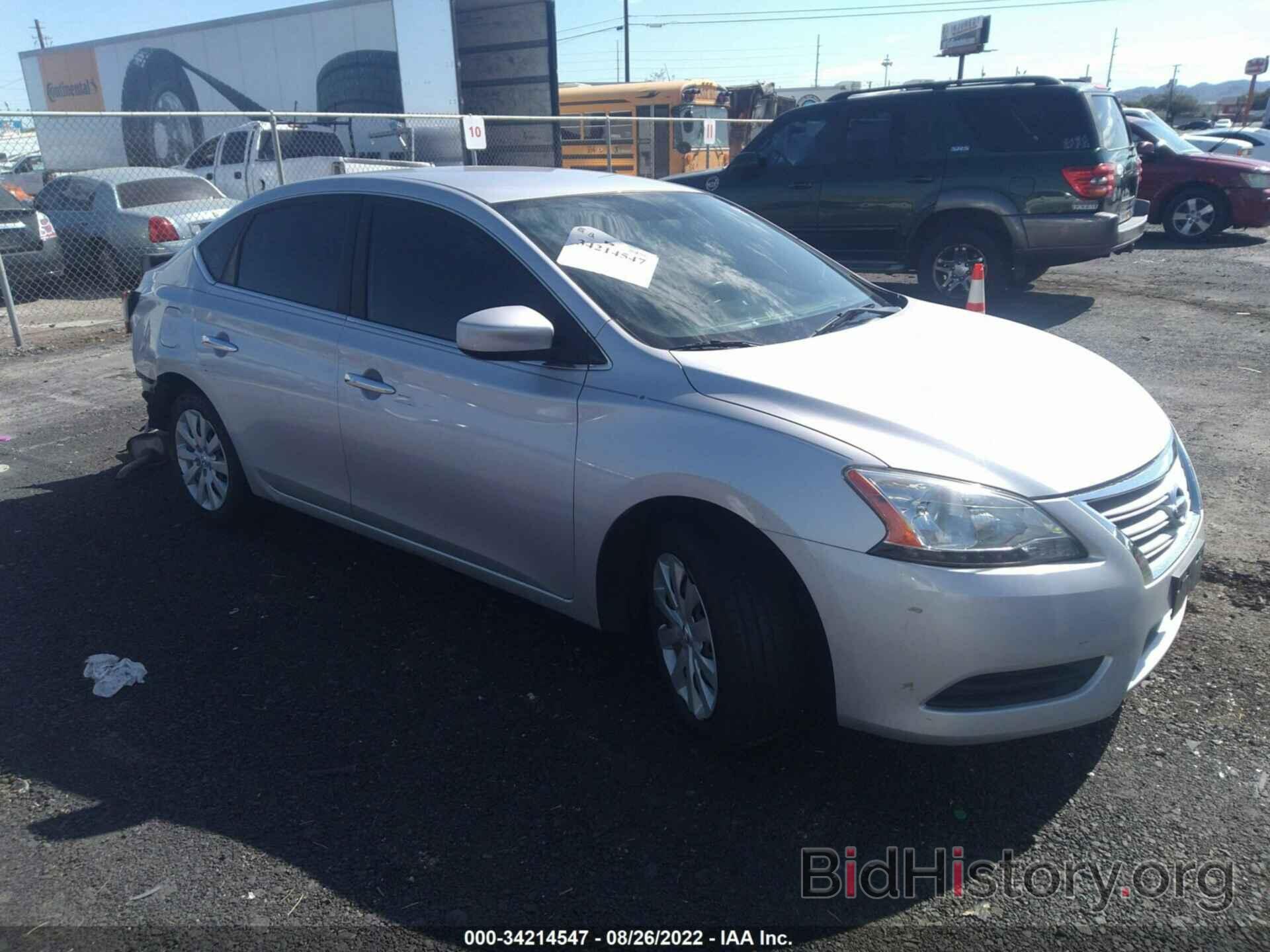 Photo 3N1AB7AP1DL617390 - NISSAN SENTRA 2013