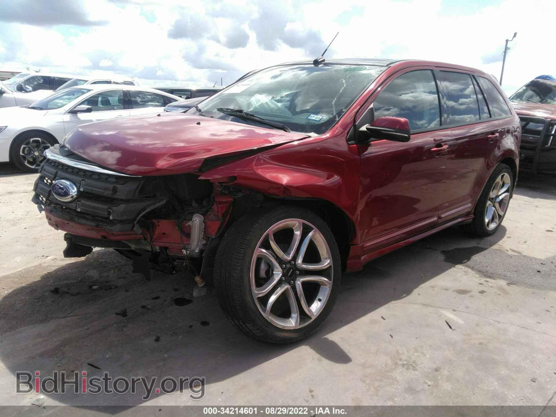 2013 FORD EDGE - VIN: 2FMDK3AK8DBA67975 - Фото 2