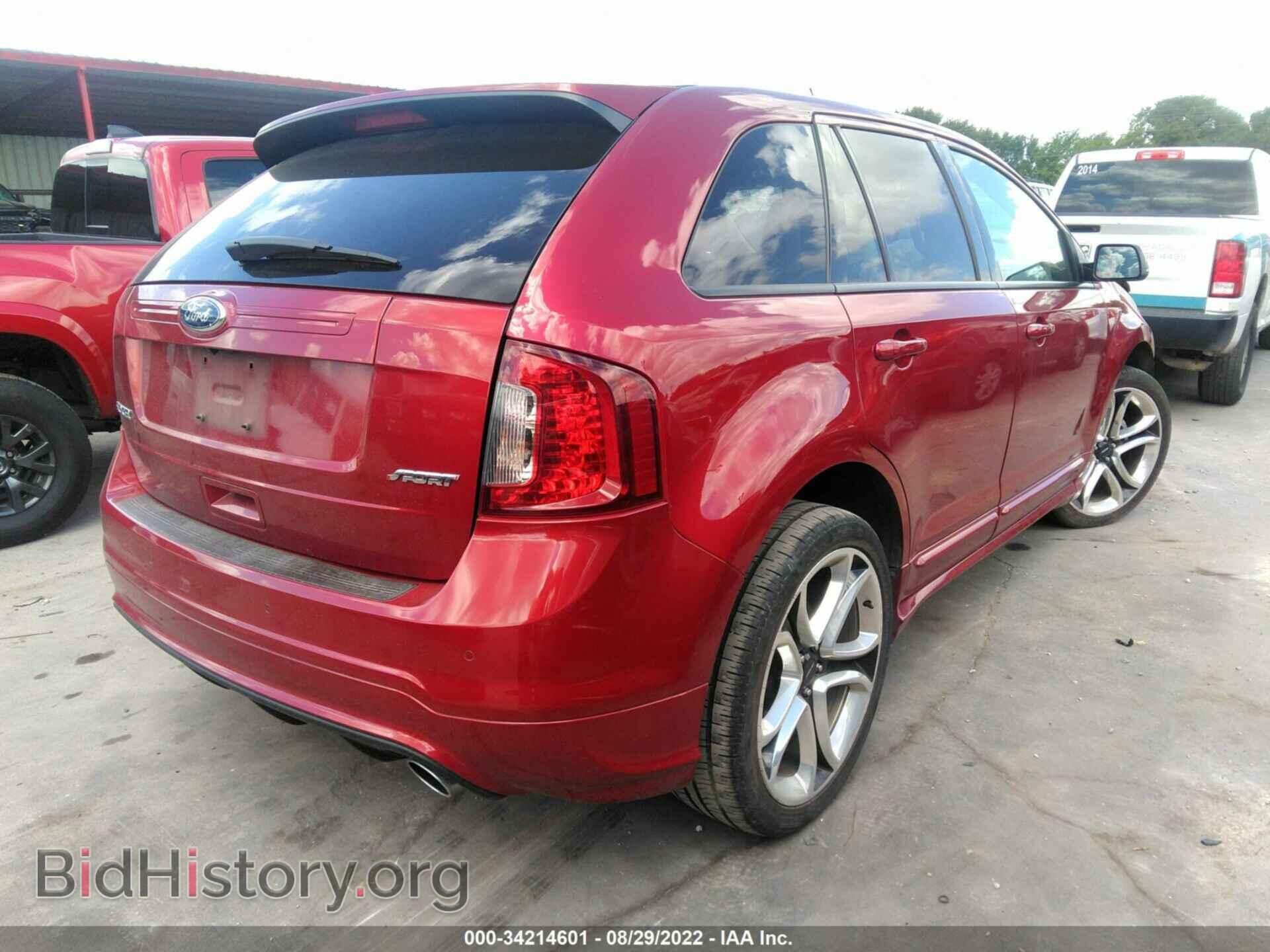 2013 FORD EDGE - VIN: 2FMDK3AK8DBA67975 - Фото 4