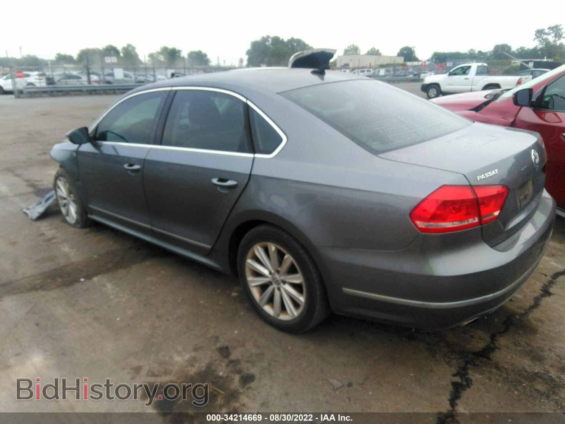 2012 VOLKSWAGEN PASSAT - VIN: 1VWCH7A34CC016791 - Фото 3