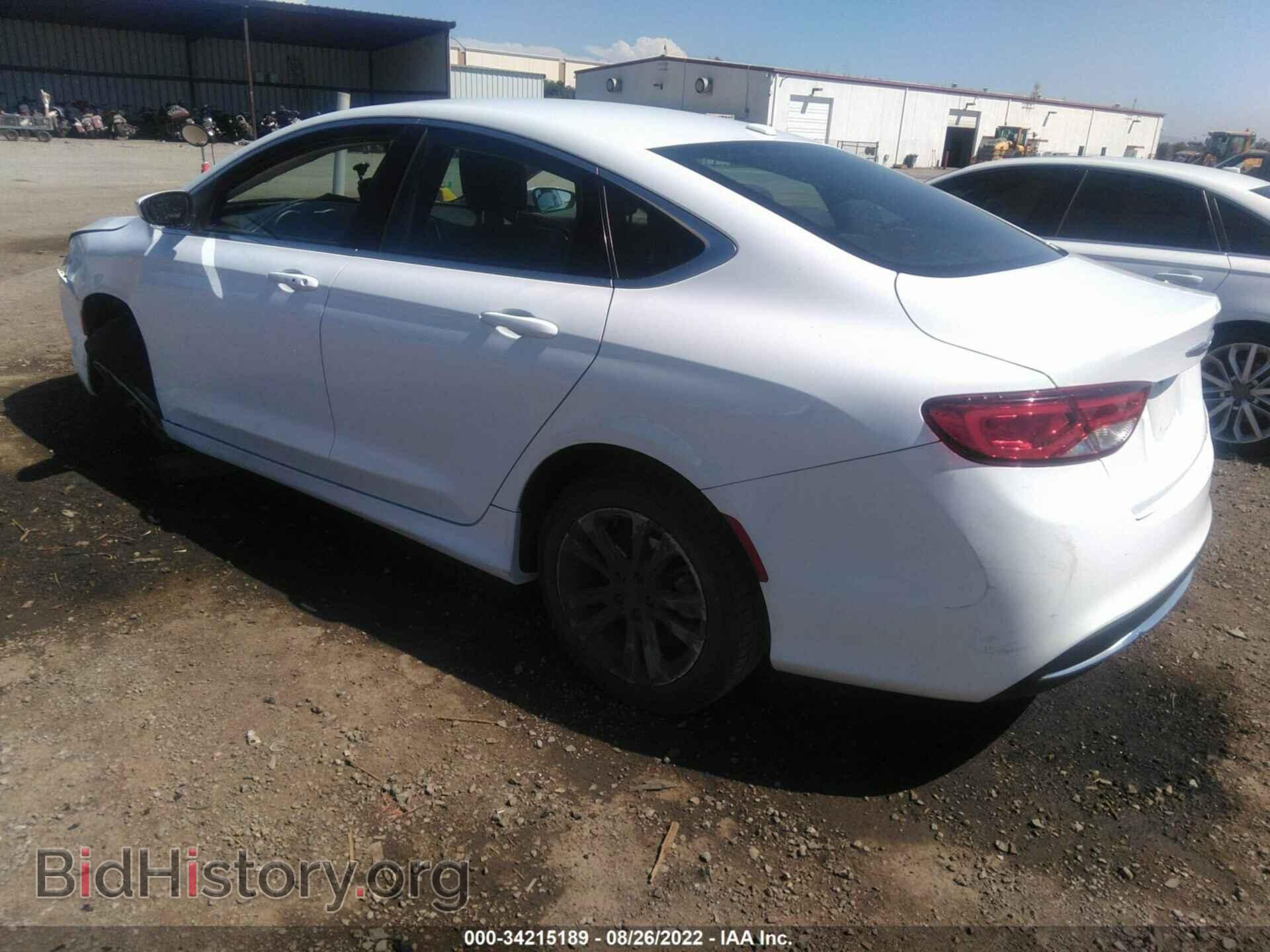 2015 CHRYSLER 200 - VIN: 1C3CCCAB0FN685266 - Фото 3