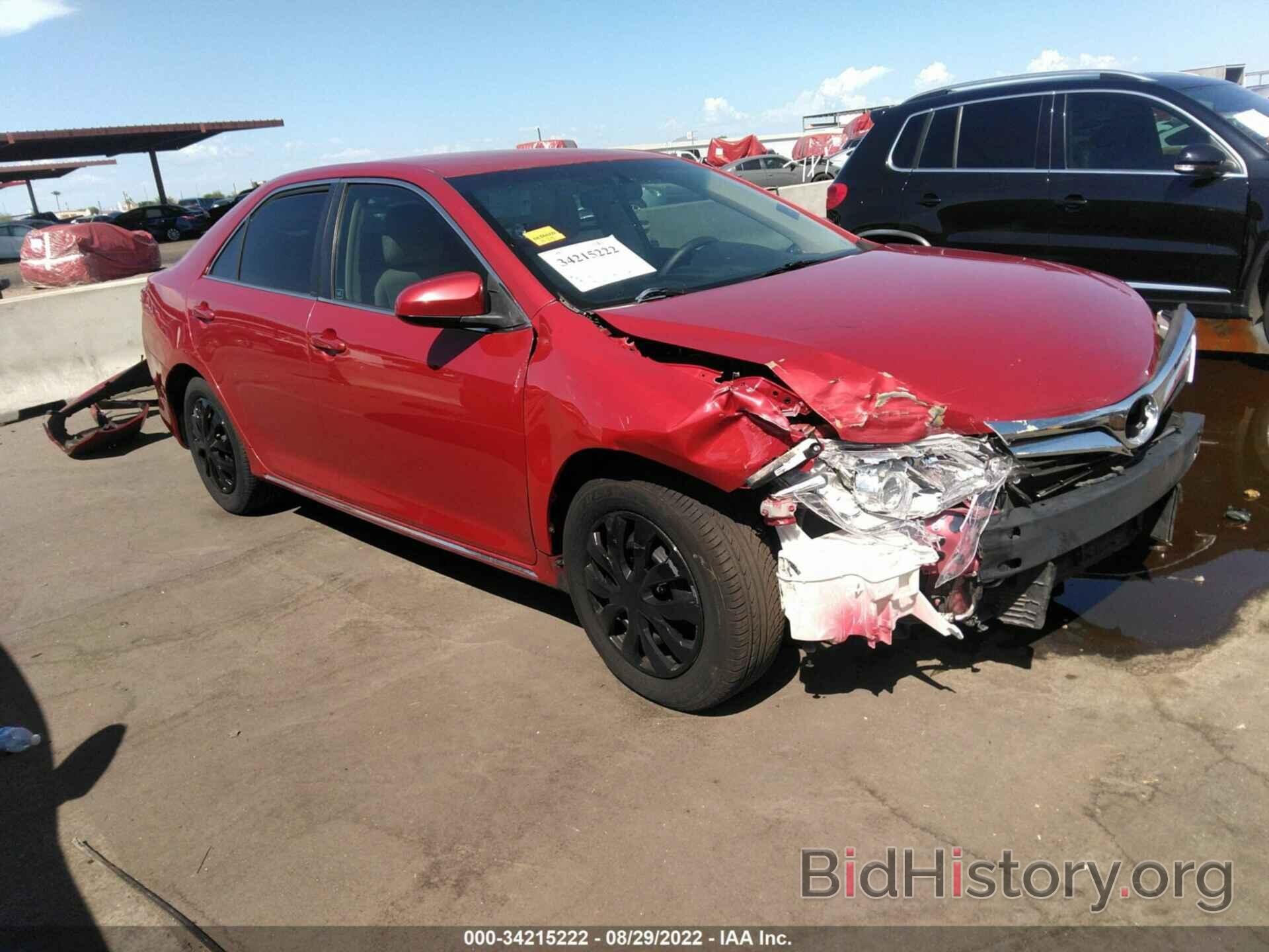 Photo 4T4BF1FK3CR221189 - TOYOTA CAMRY 2012