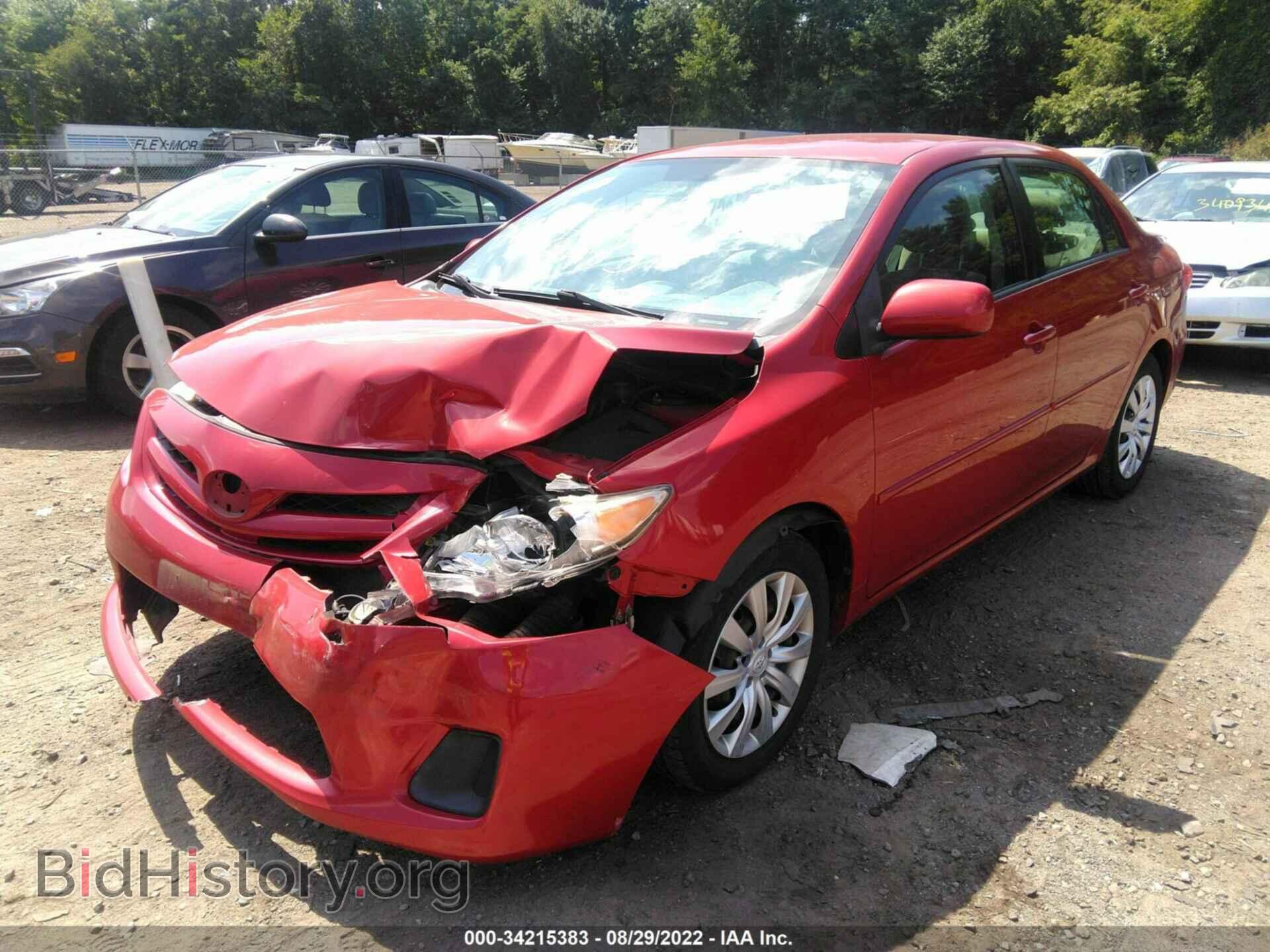 2012 TOYOTA COROLLA - VIN: 2T1BU4EEXCC911505 - Фото 2