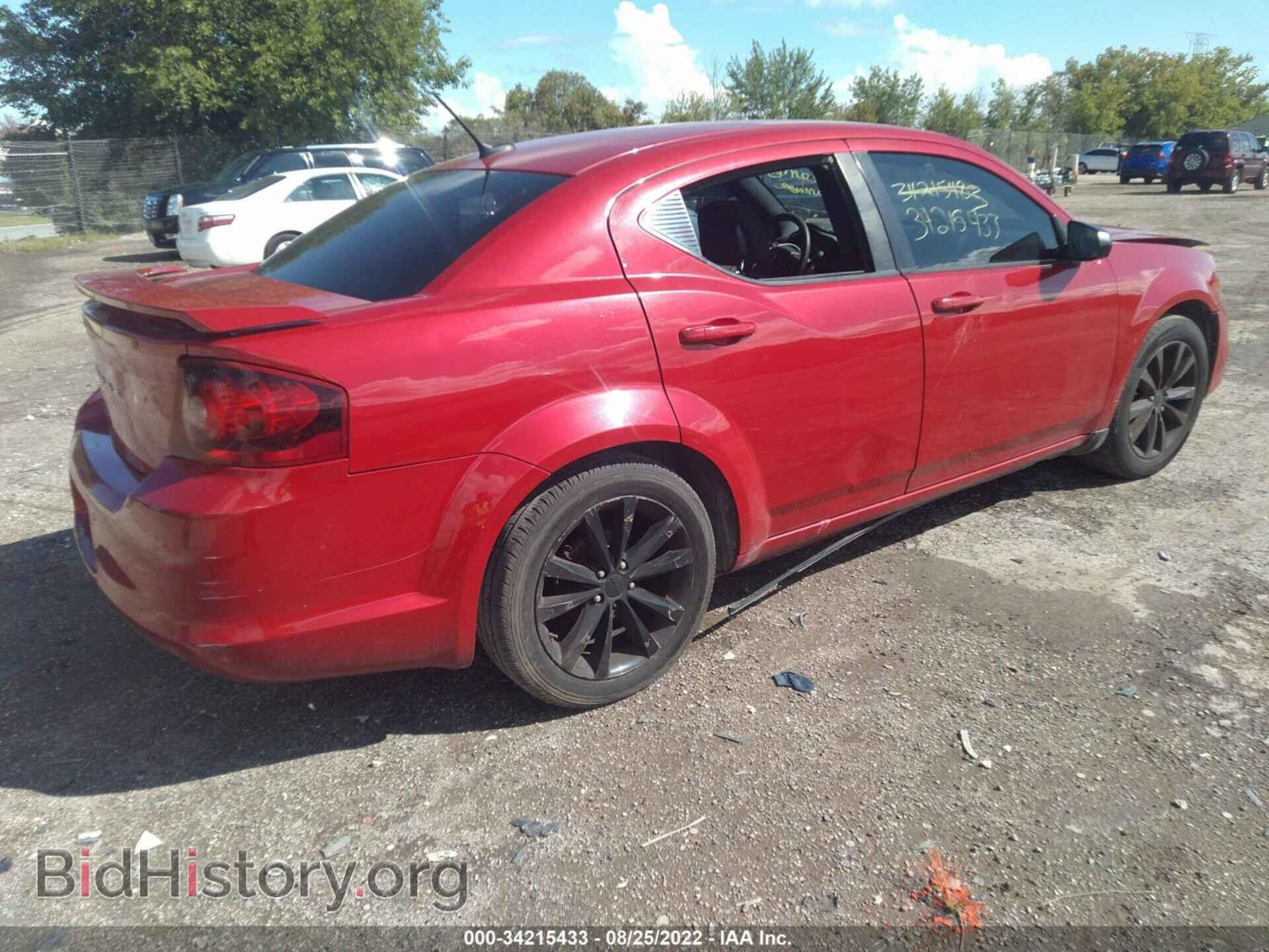 2014 DODGE AVENGER - VIN: 1C3CDZAB1EN222387 - Фото 4