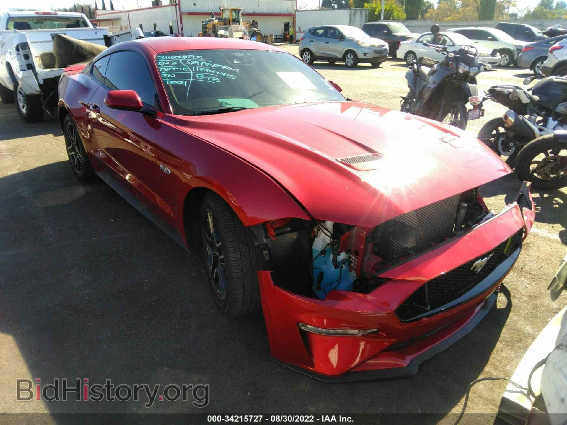 Photo 1FA6P8CF5M5148969 - FORD MUSTANG 2021