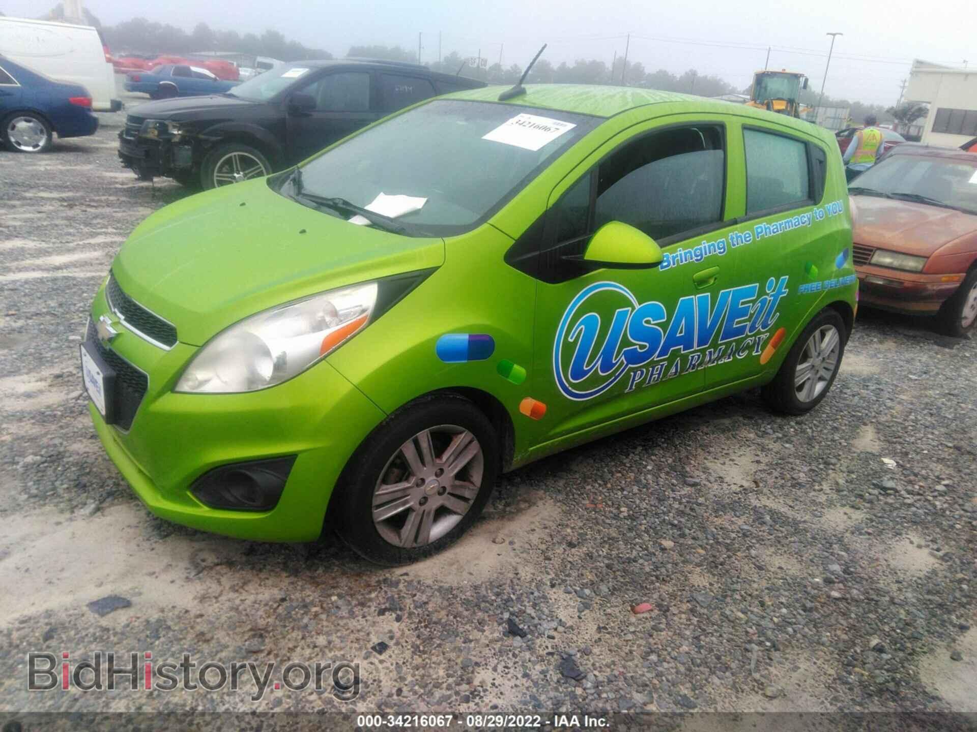2014 CHEVROLET SPARK - VIN: KL8CB6S92EC578153 - Фото 2