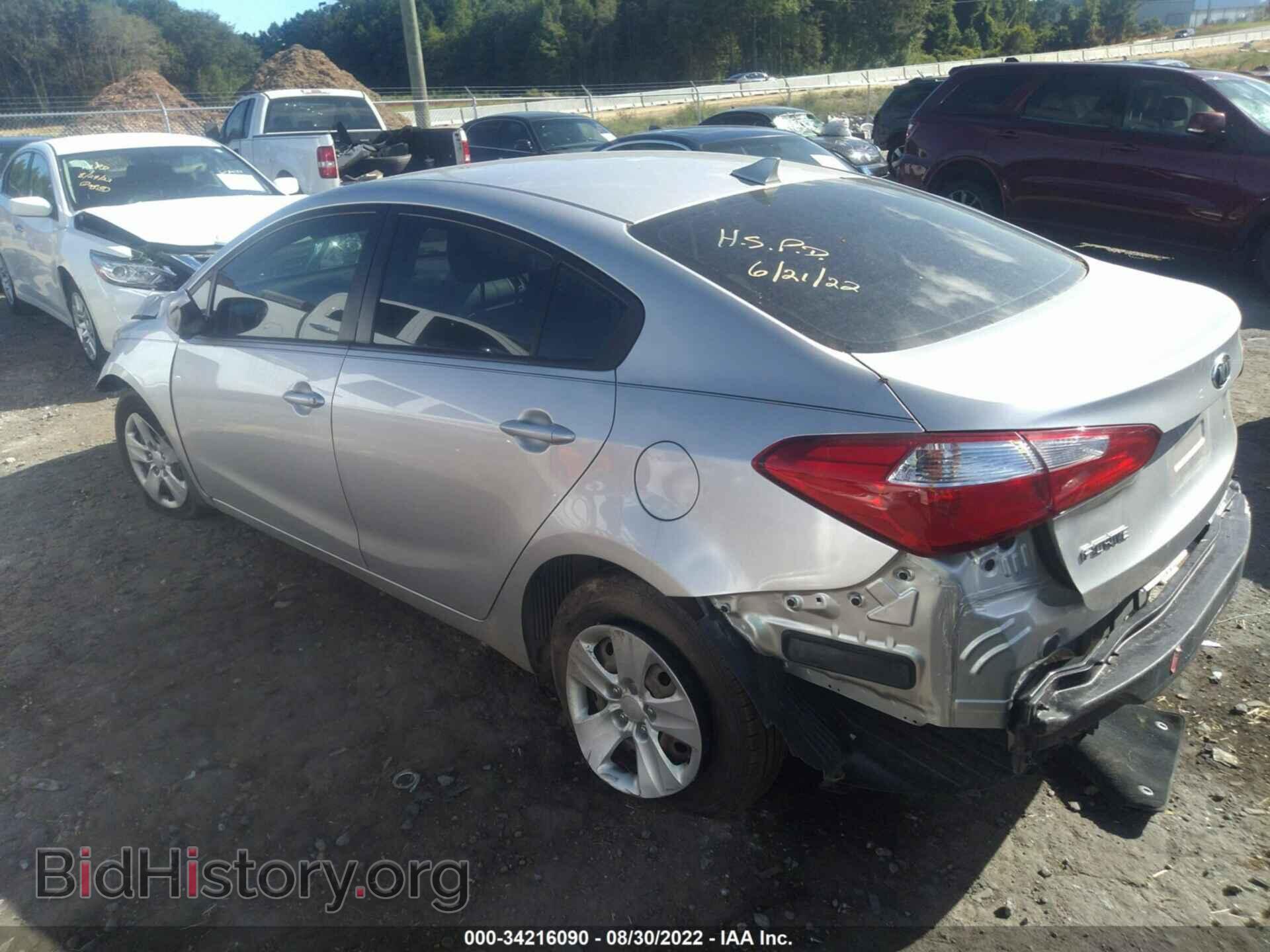 2015 KIA FORTE - VIN: KNAFK4A60F5259241 - Фото 3