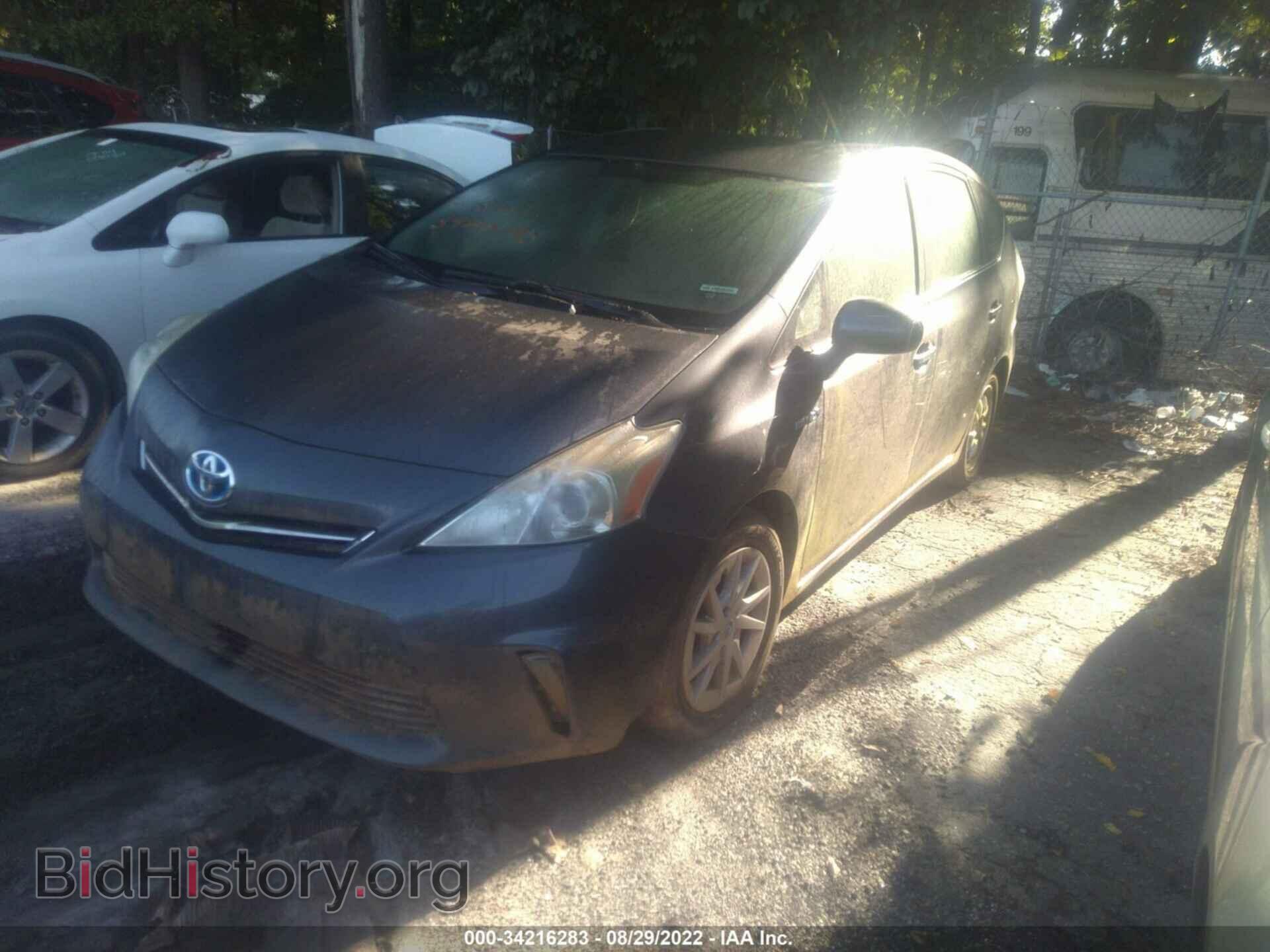 2012 TOYOTA PRIUS V - VIN: JTDZN3EU8C3134053 - Фото 2