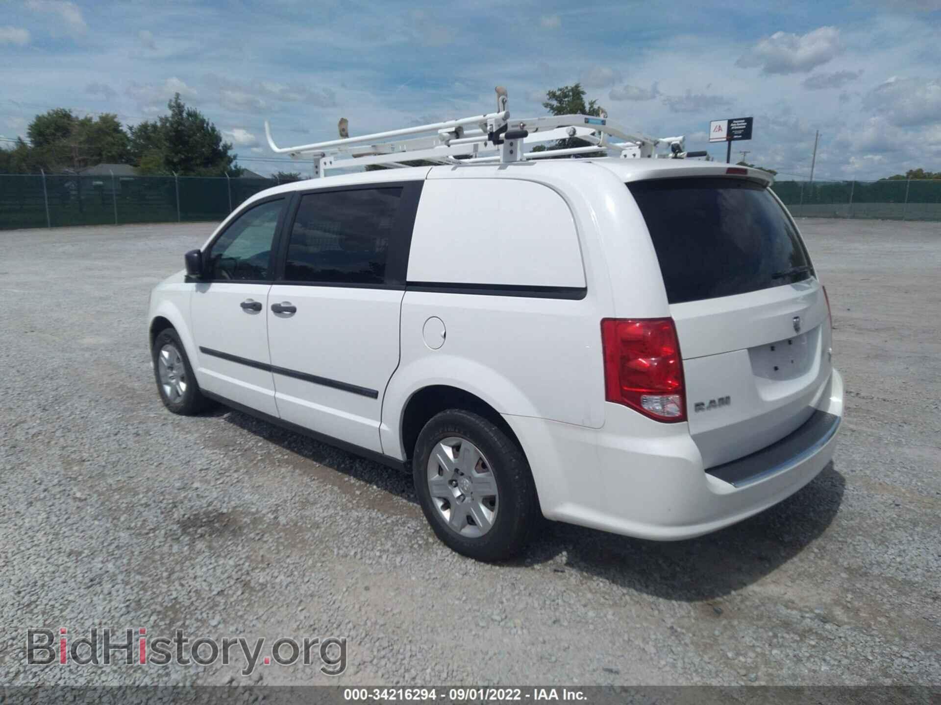 2012 RAM CARGO VAN - VIN: 2C4JDGAG2CR404604 - Фото 3