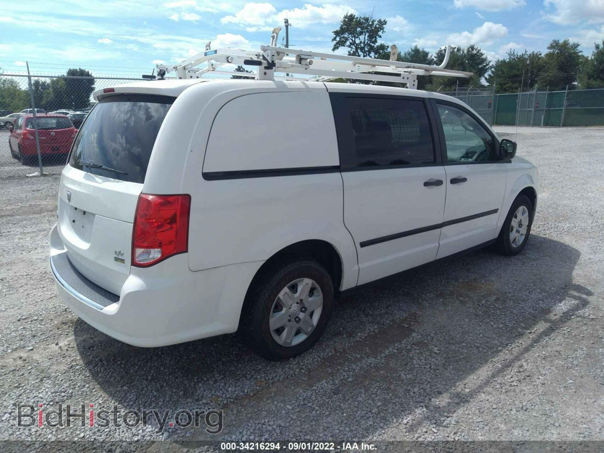 2012 RAM CARGO VAN - VIN: 2C4JDGAG2CR404604 - Фото 4
