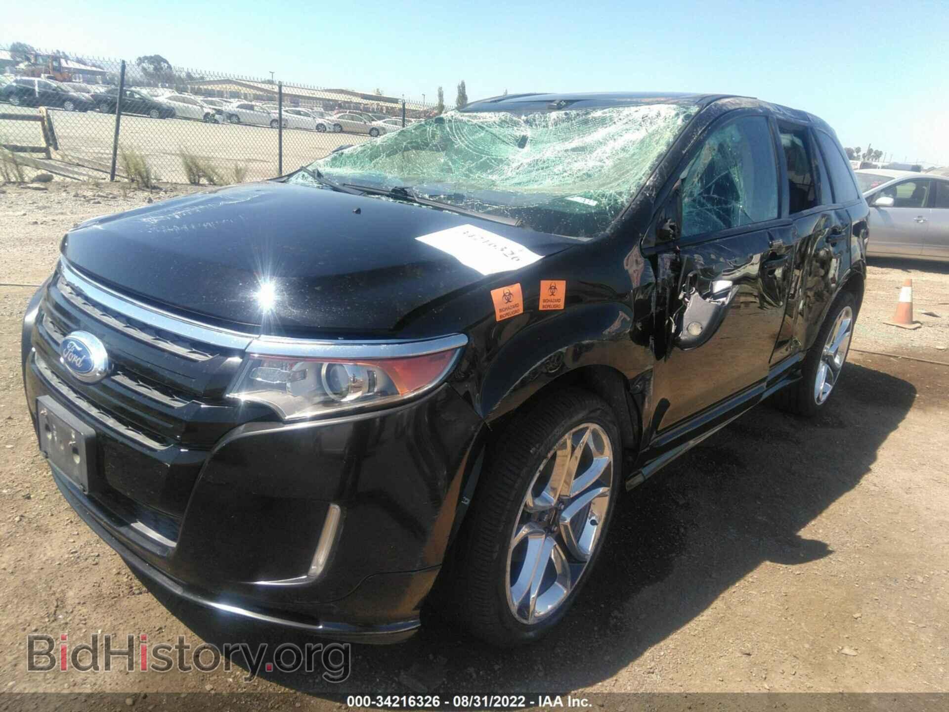 2012 FORD EDGE - VIN: 2FMDK3AK8CBA37731 - Фото 2
