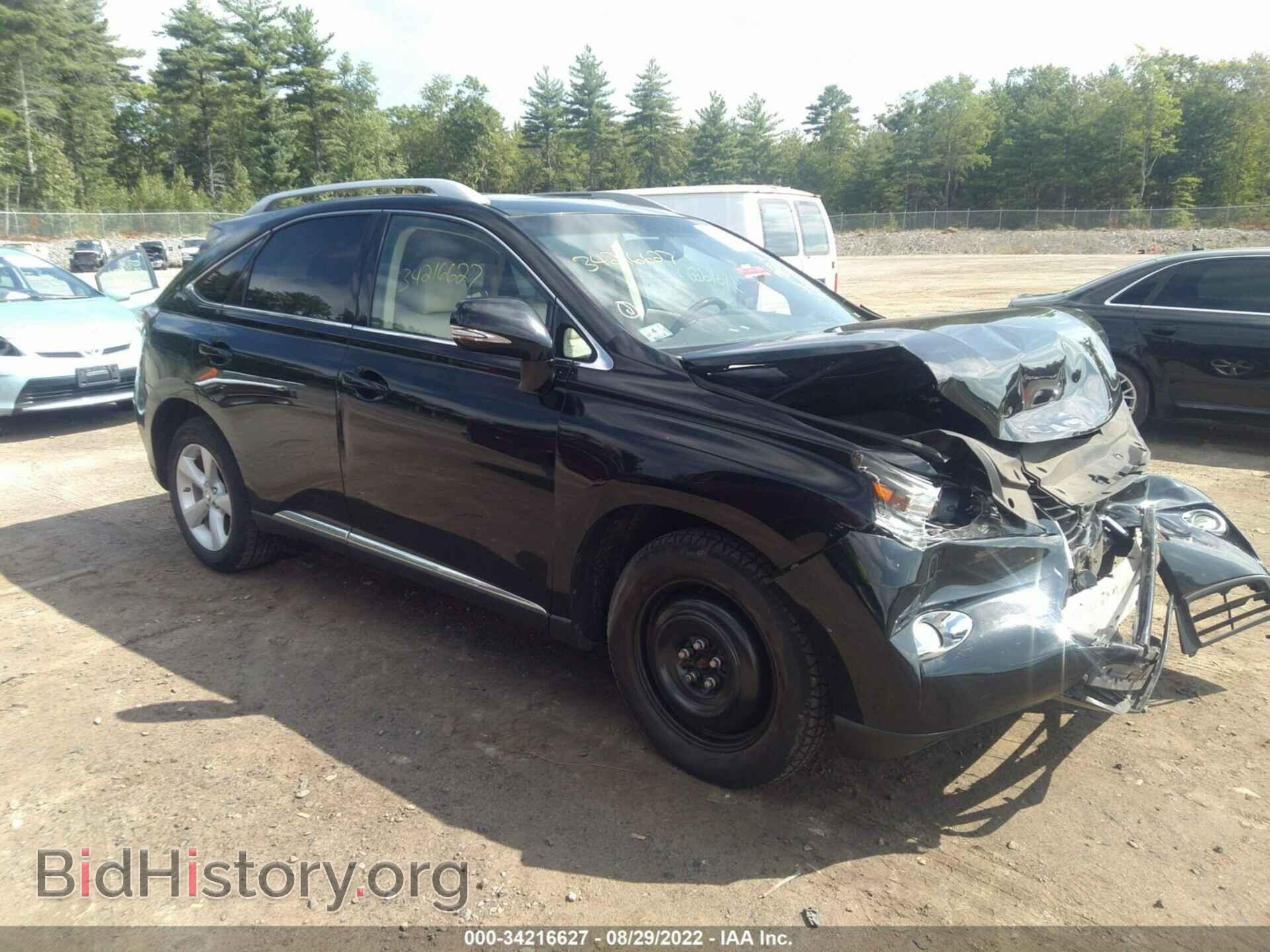 Фотография 2T2BK1BA8DC170290 - LEXUS RX 350 2013