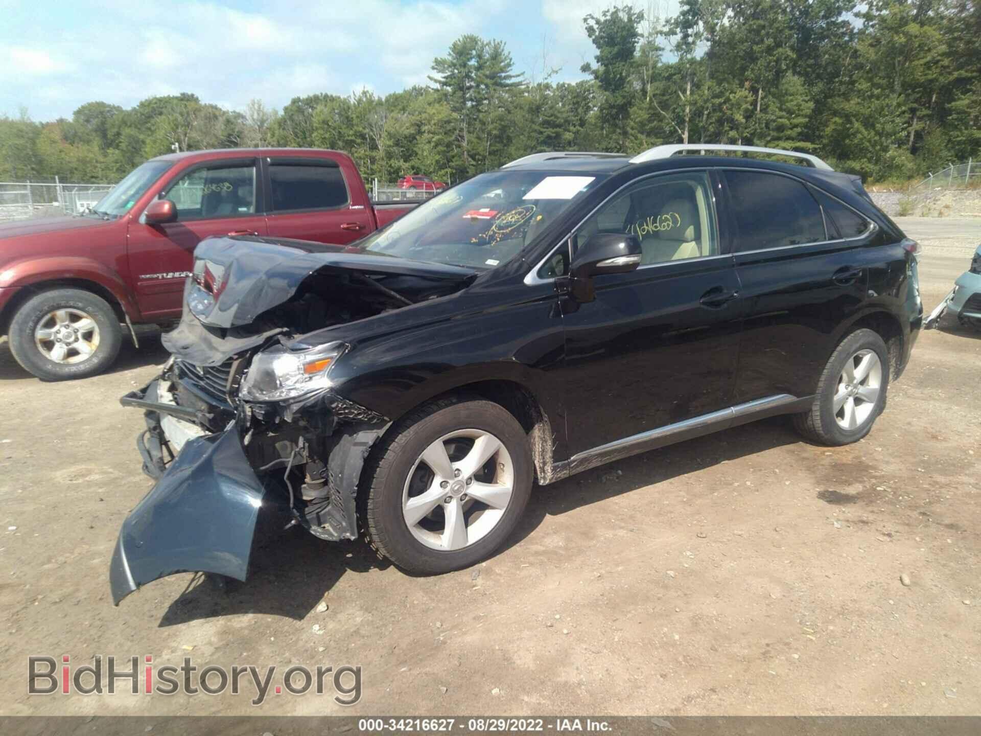 2013 LEXUS RX 350 - VIN: 2T2BK1BA8DC170290 - Фото 2