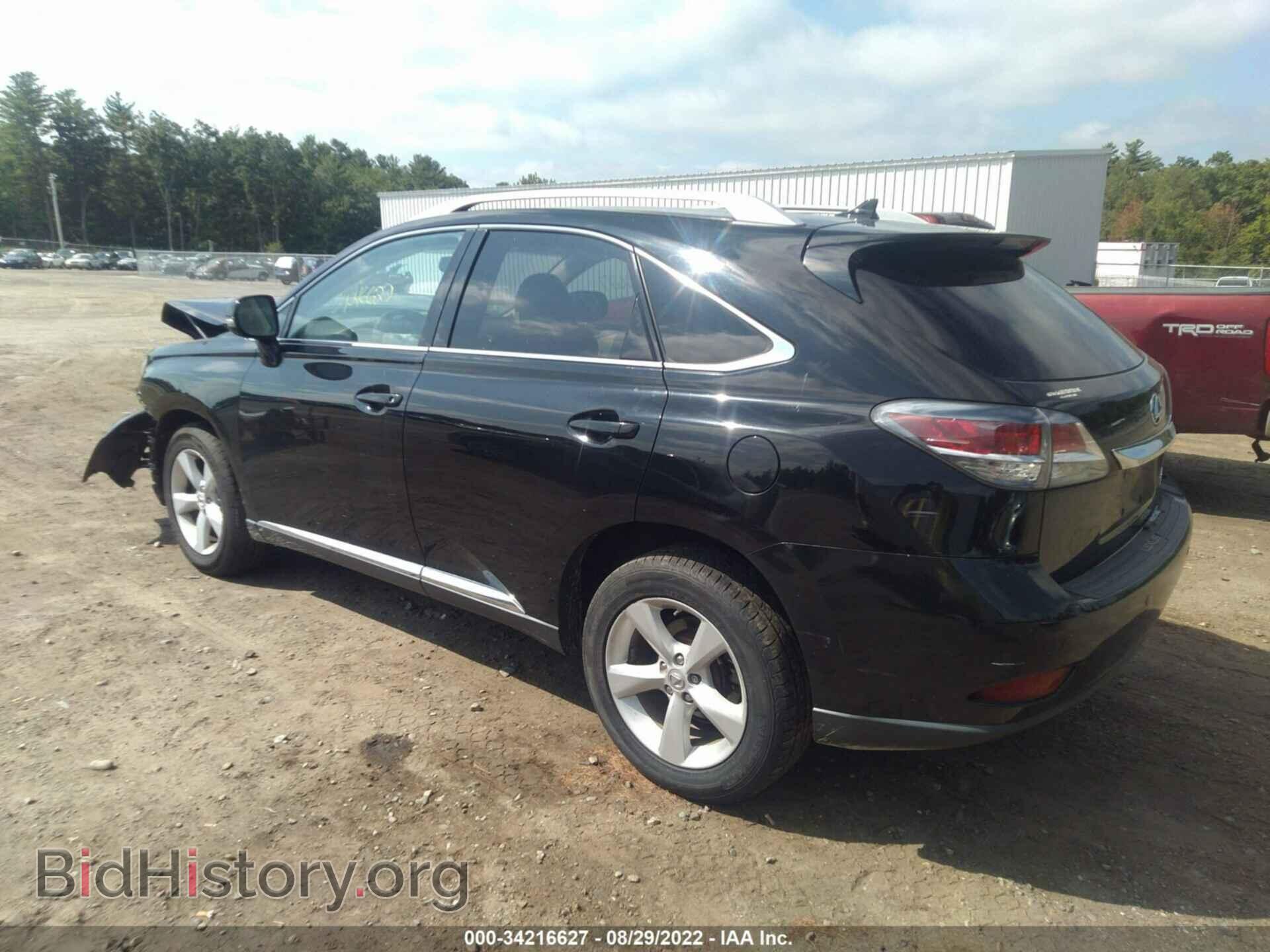 2013 LEXUS RX 350 - VIN: 2T2BK1BA8DC170290 - Фото 3
