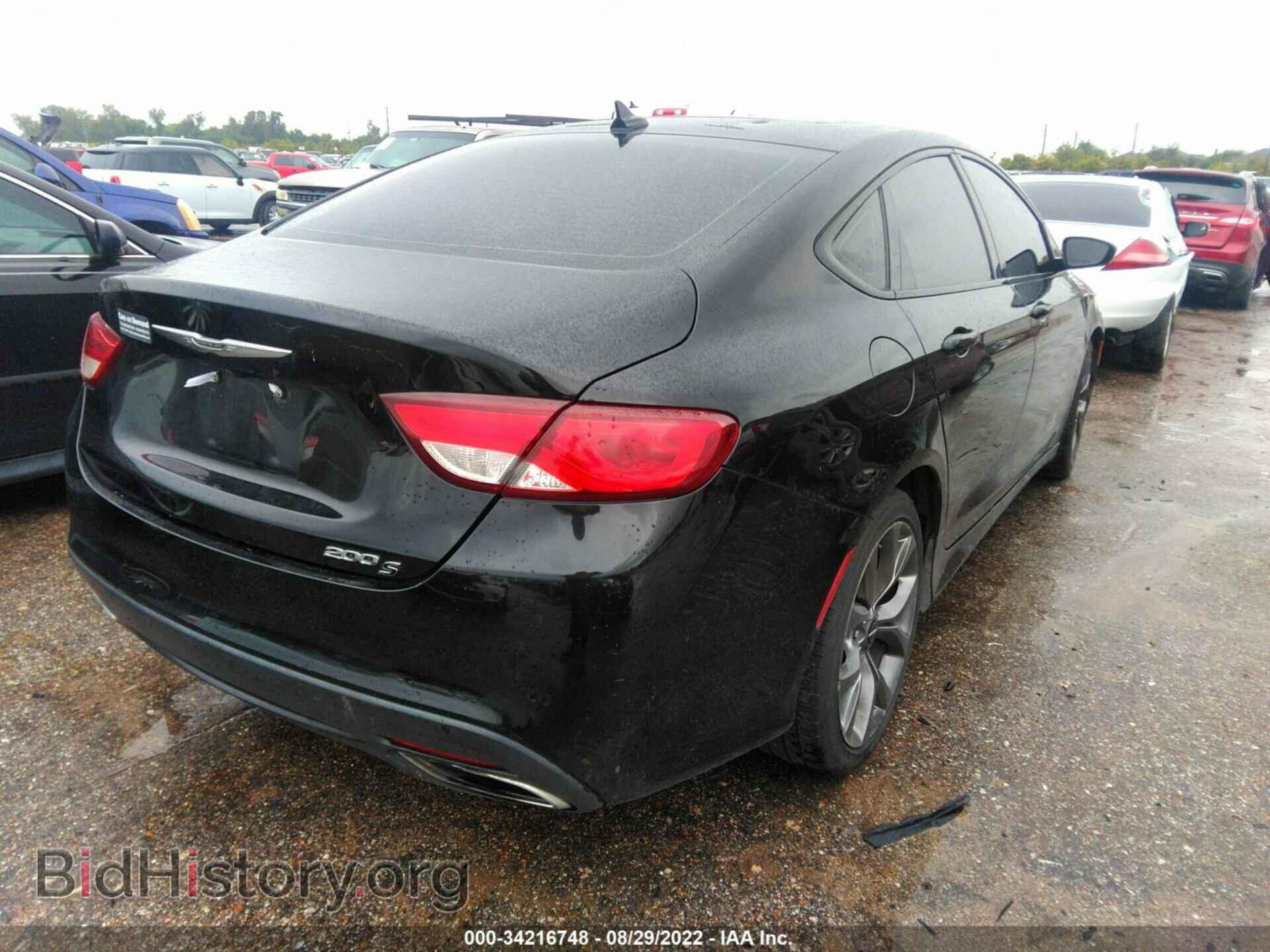 2015 CHRYSLER 200 - VIN: 1C3CCCBBXFN693230 - Фото 4
