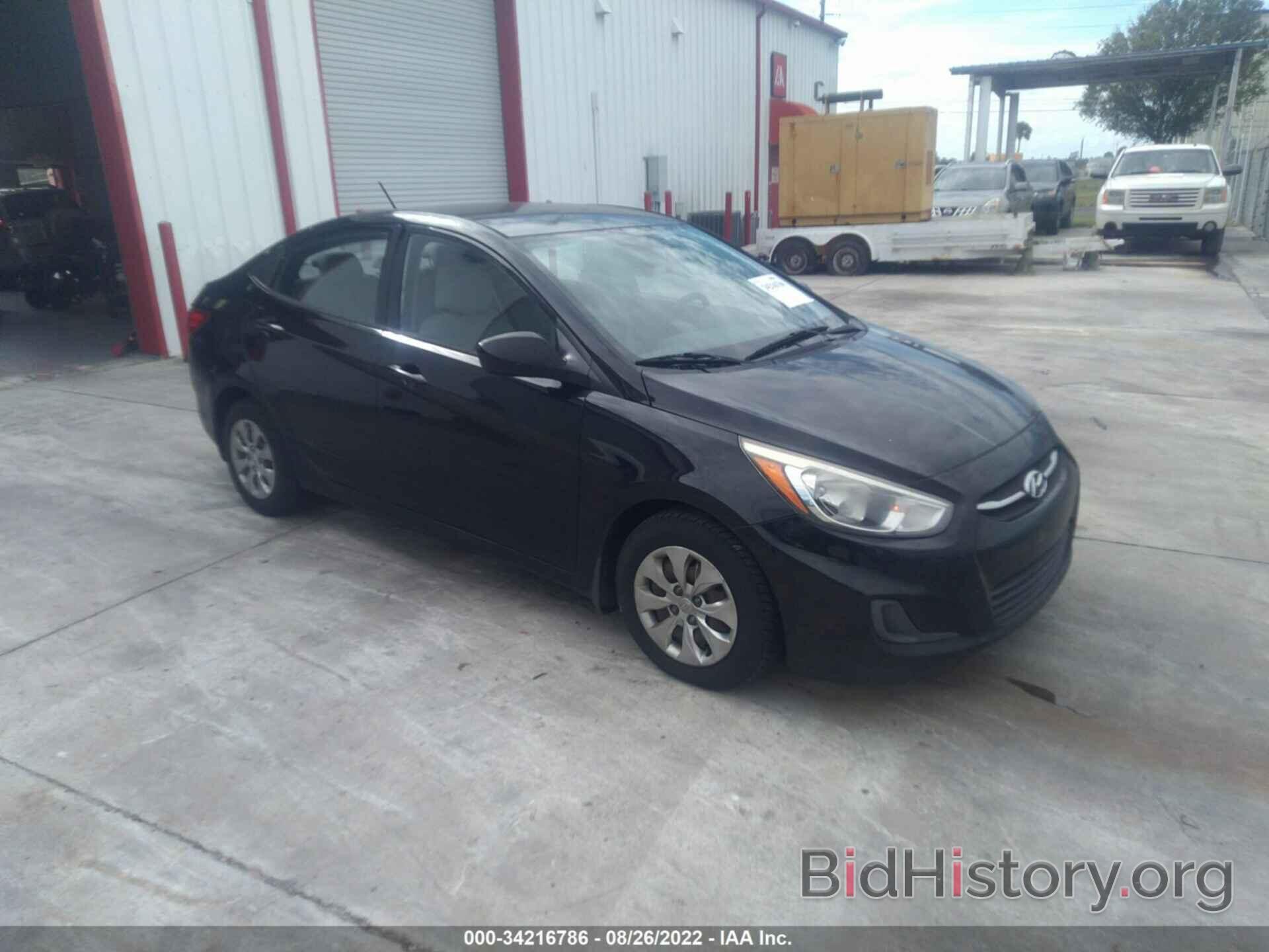 Photo KMHCT4AE8GU026382 - HYUNDAI ACCENT 2016