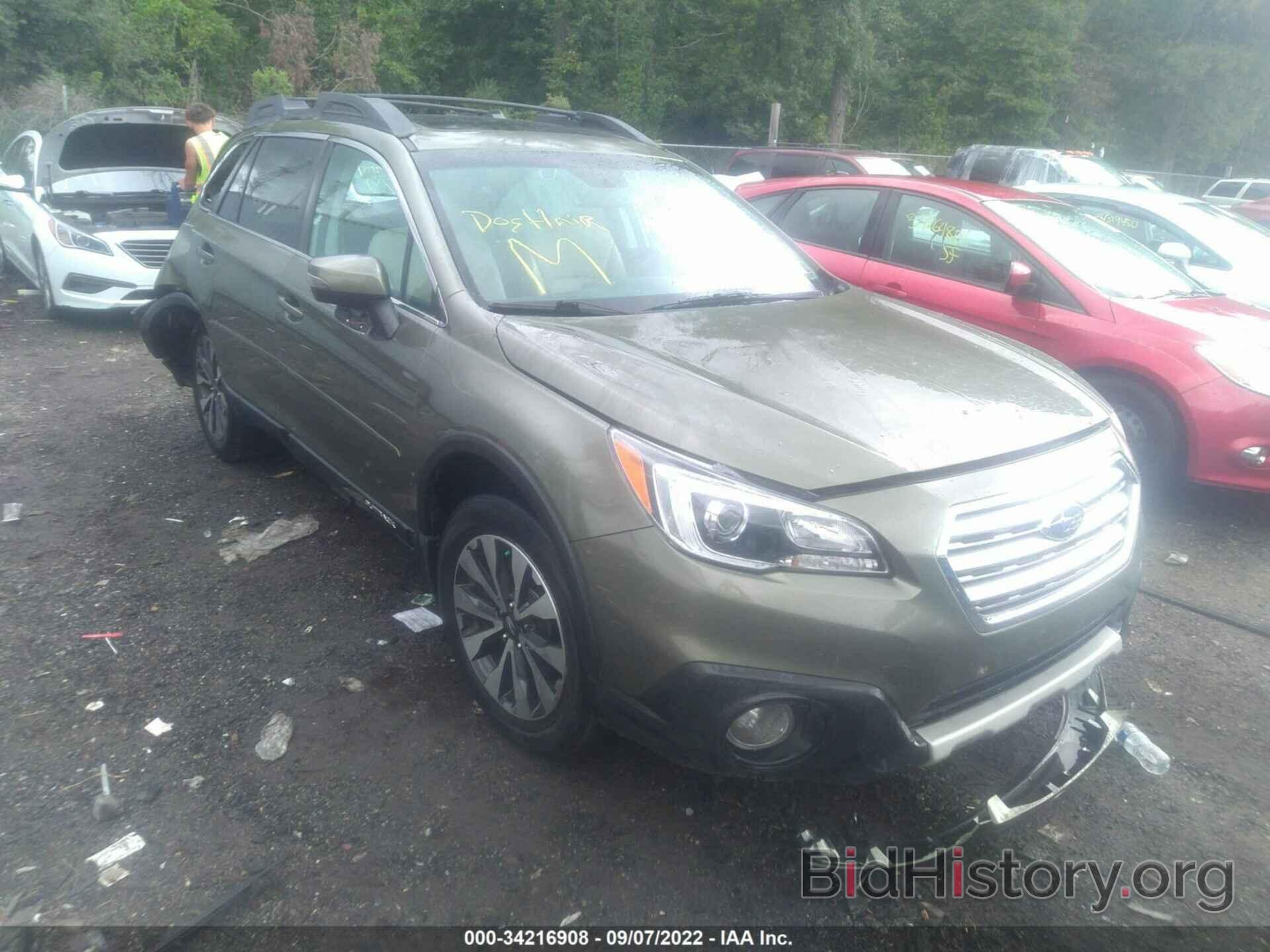 Photo 4S4BSANC2G3350178 - SUBARU OUTBACK 2016