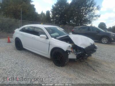 2013 Chrysler 200 Limited, белый — VIN 1C3CCBCG8DN755175, IAAI