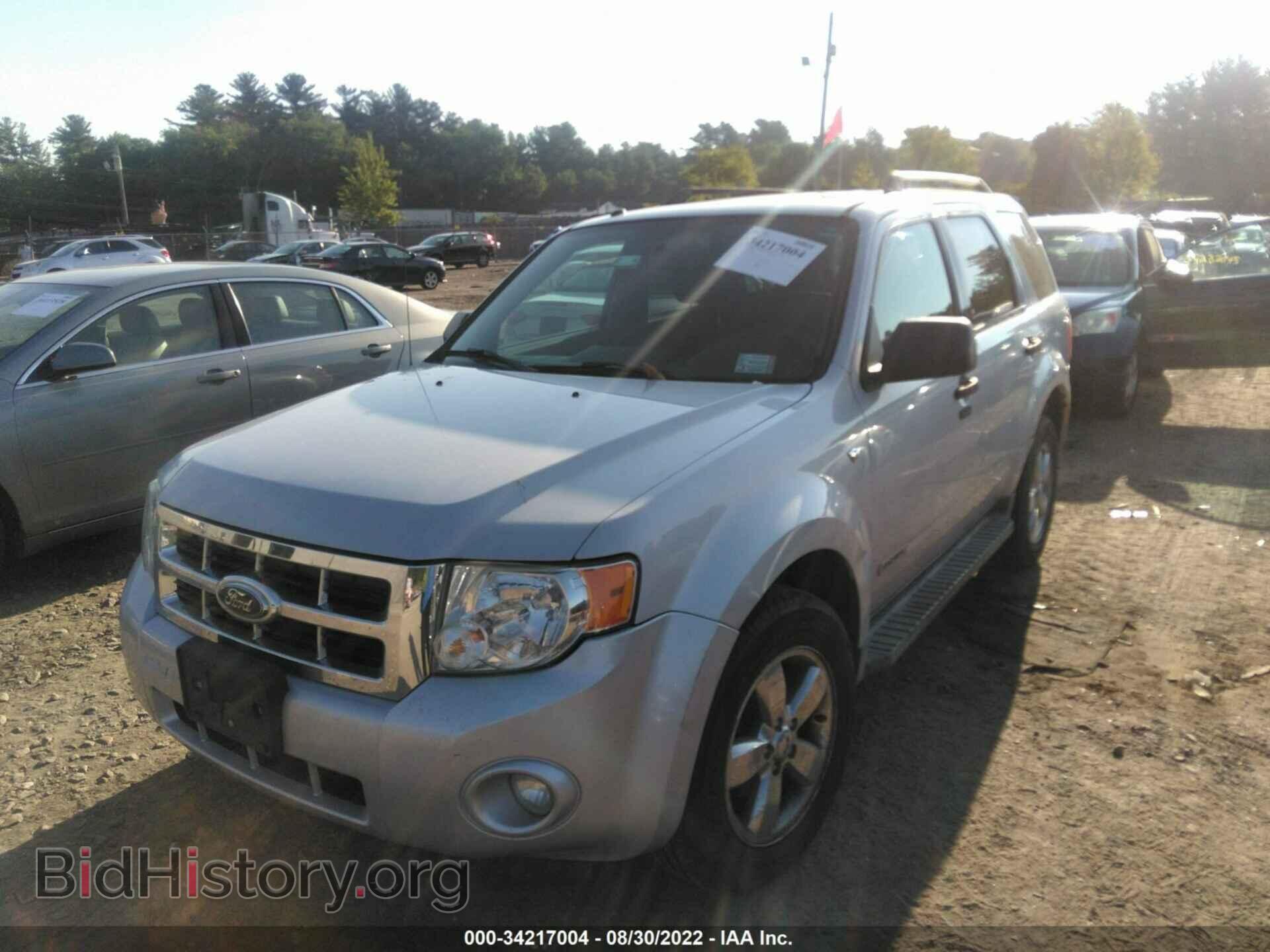 2008 FORD ESCAPE - VIN: 1FMCU93198KC39360 - Фото 2