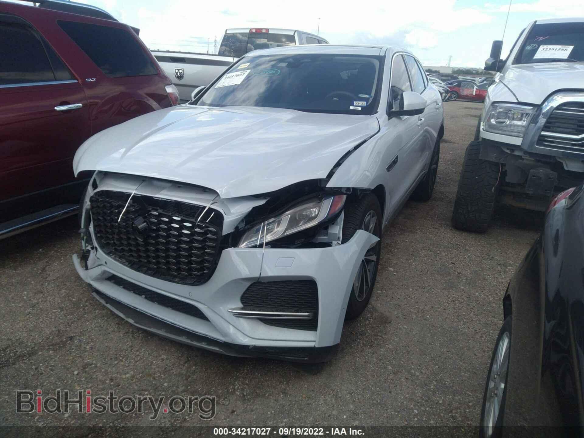 2021 JAGUAR F-PACE - VIN: SADCJ2EX4MA668254 - Фото 2