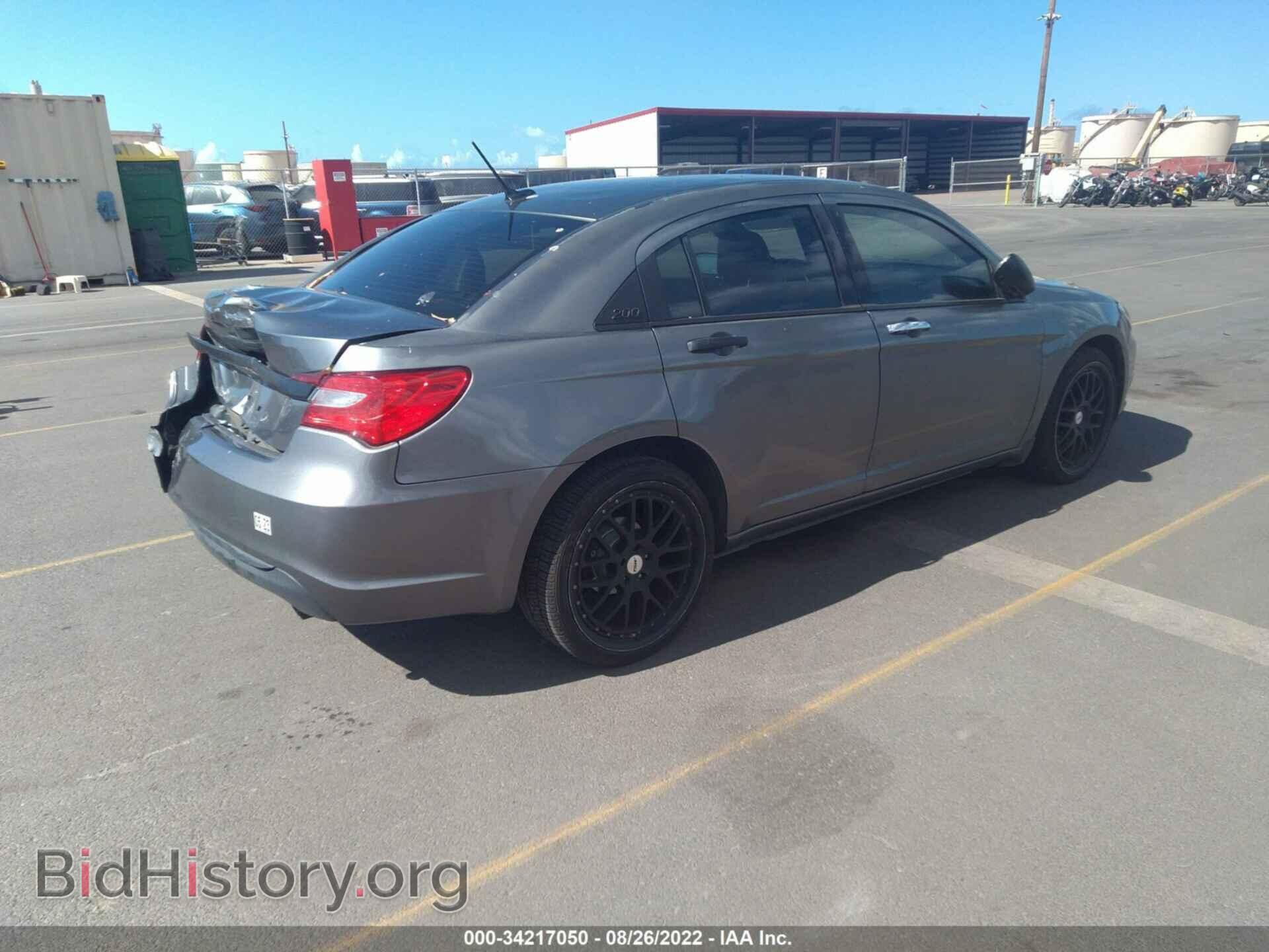 2012 CHRYSLER 200 - VIN: 1C3CCBCB2CN300485 - Фото 4