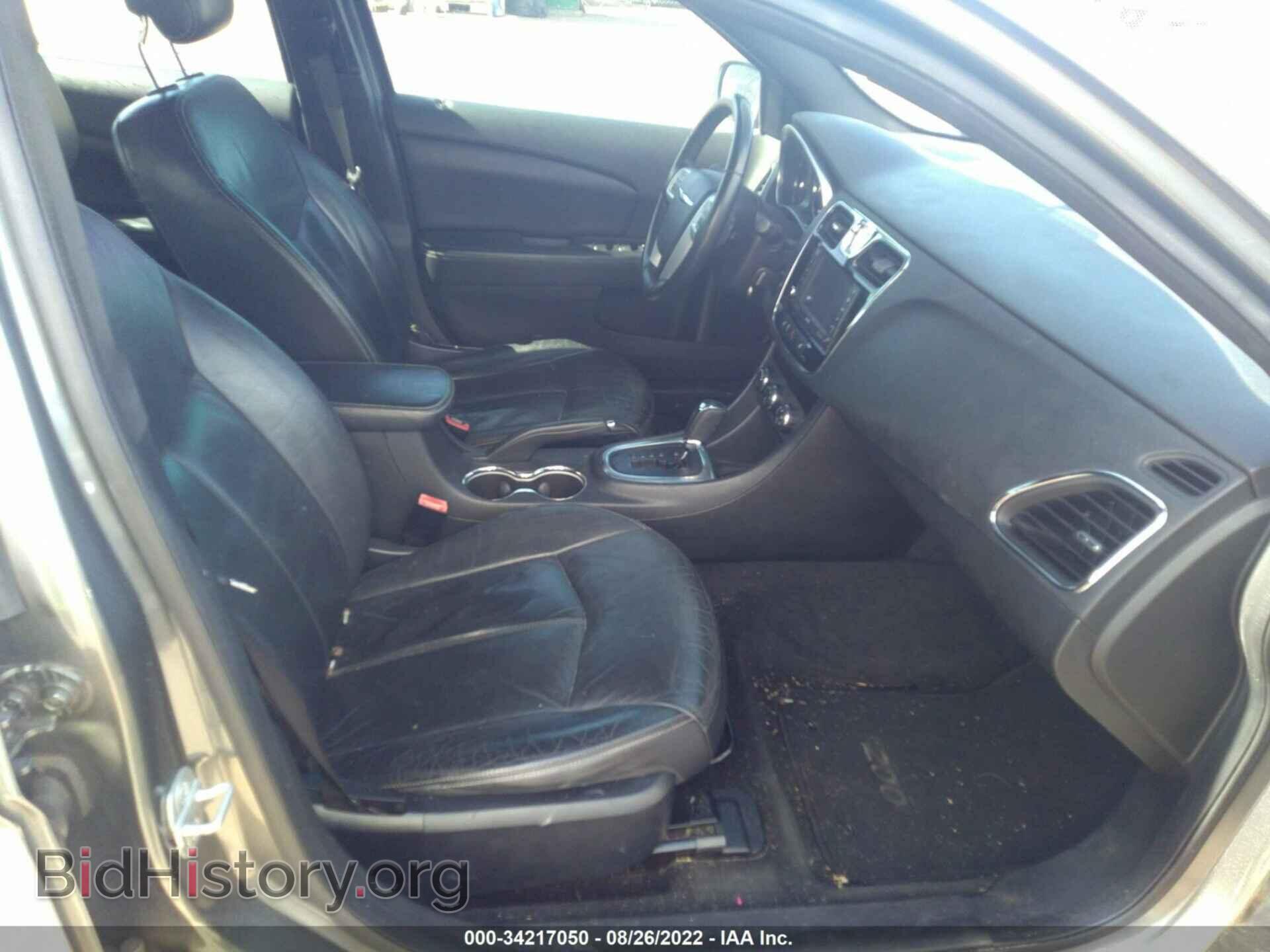 2012 CHRYSLER 200 - VIN: 1C3CCBCB2CN300485 - Фото 5