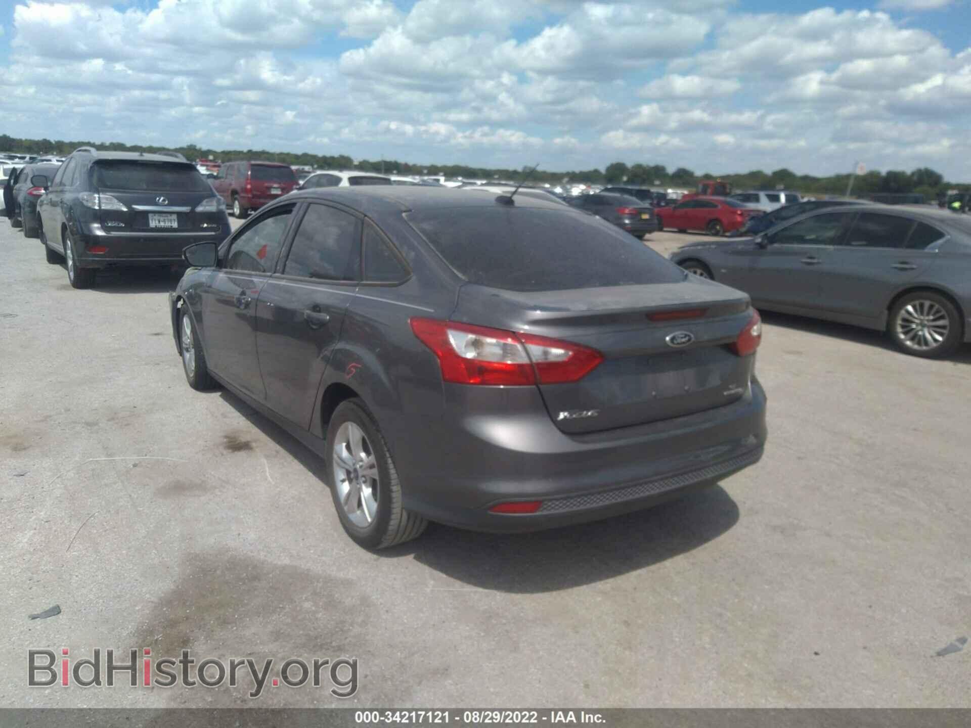 2013 FORD FOCUS - VIN: 1FADP3F22DL204364 - Фото 3