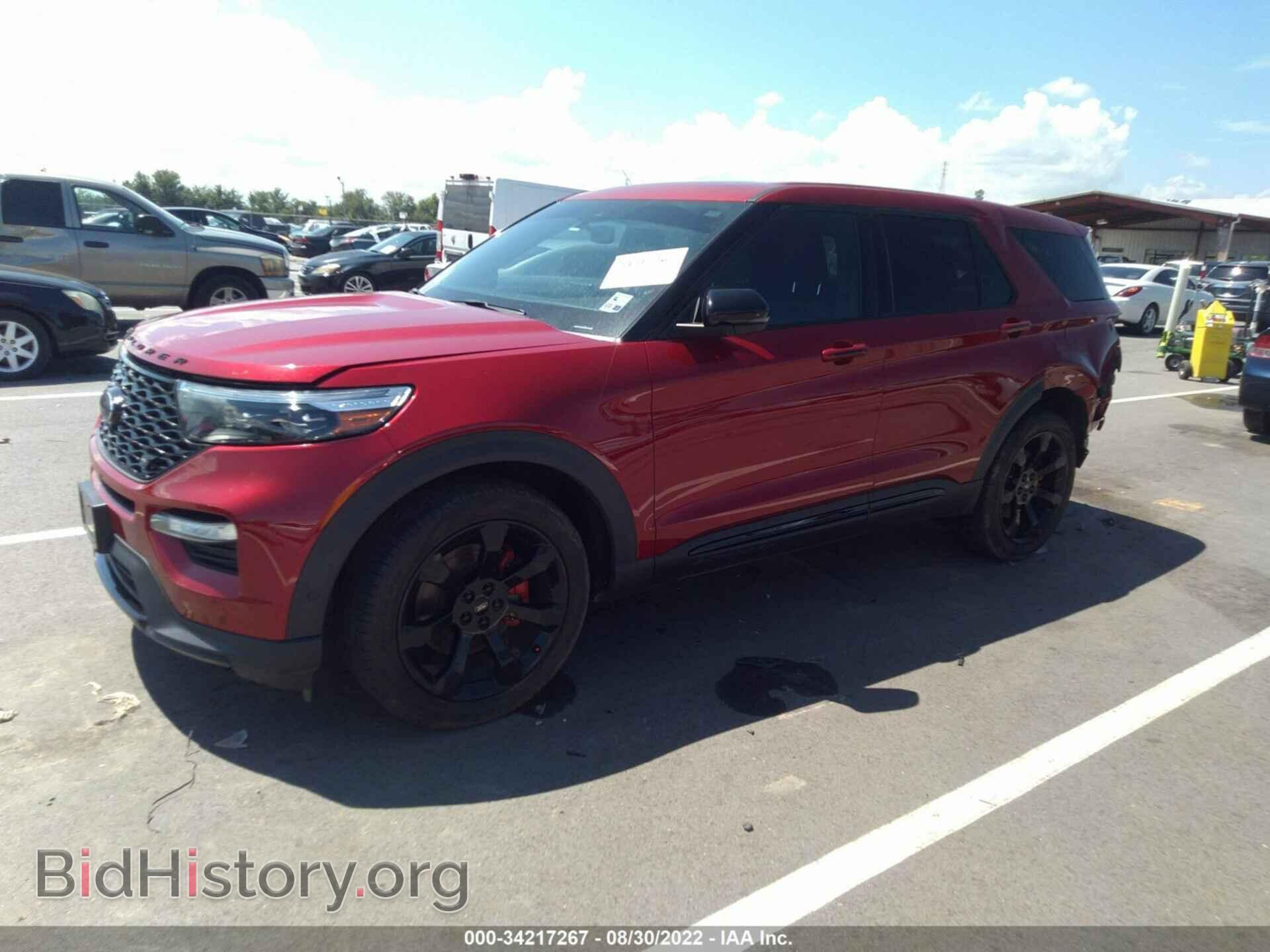 2021 FORD EXPLORER - VIN: 1FM5K8GC8MGA37420 - Фото 2