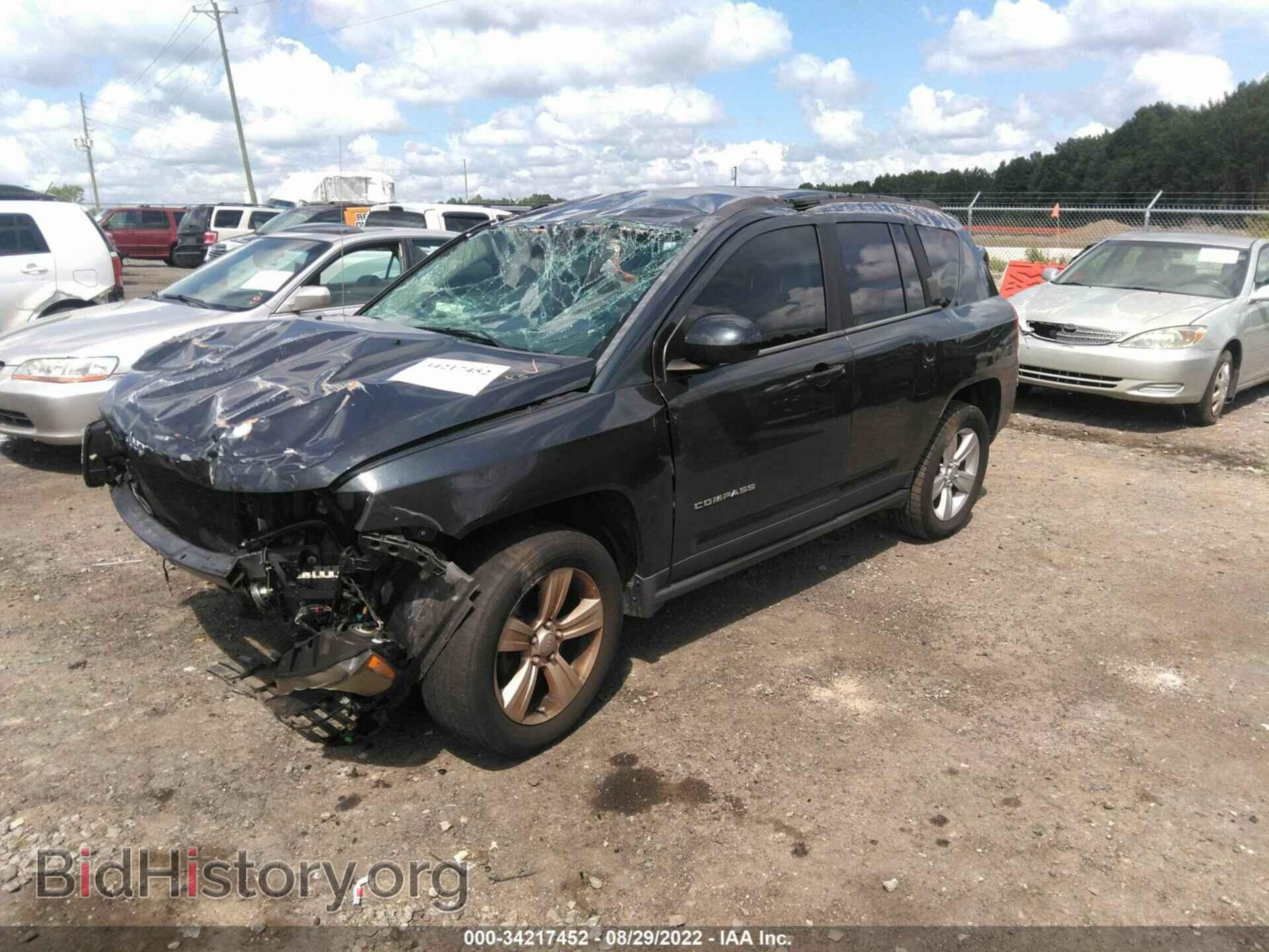 2014 JEEP COMPASS - VIN: 1C4NJCEB1ED662314 - Фото 2