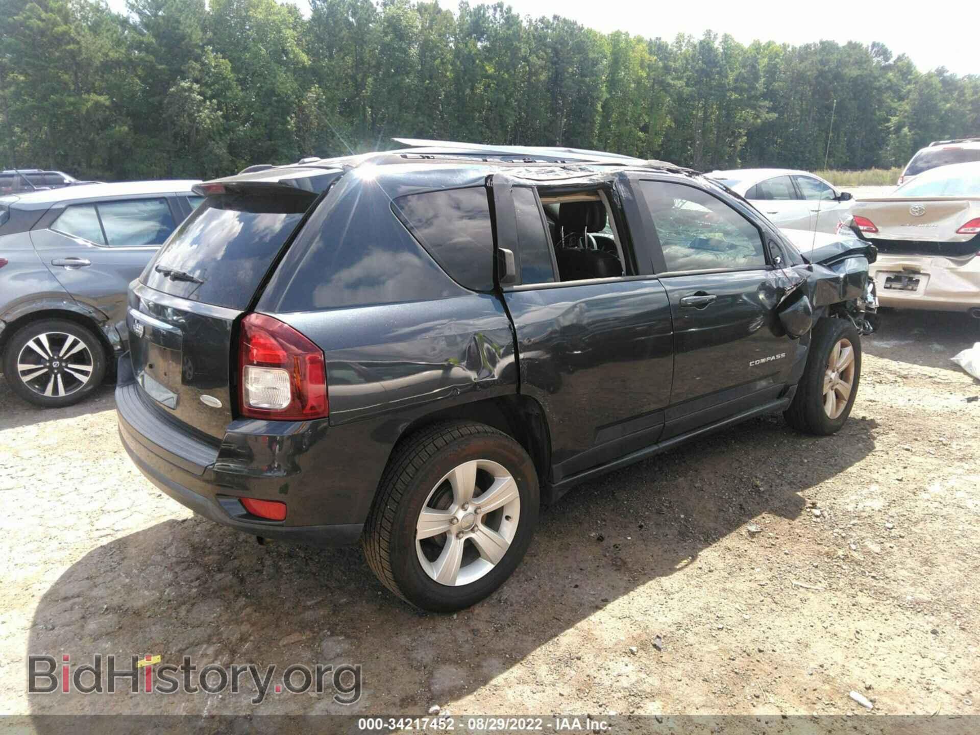 2014 JEEP COMPASS - VIN: 1C4NJCEB1ED662314 - Фото 4