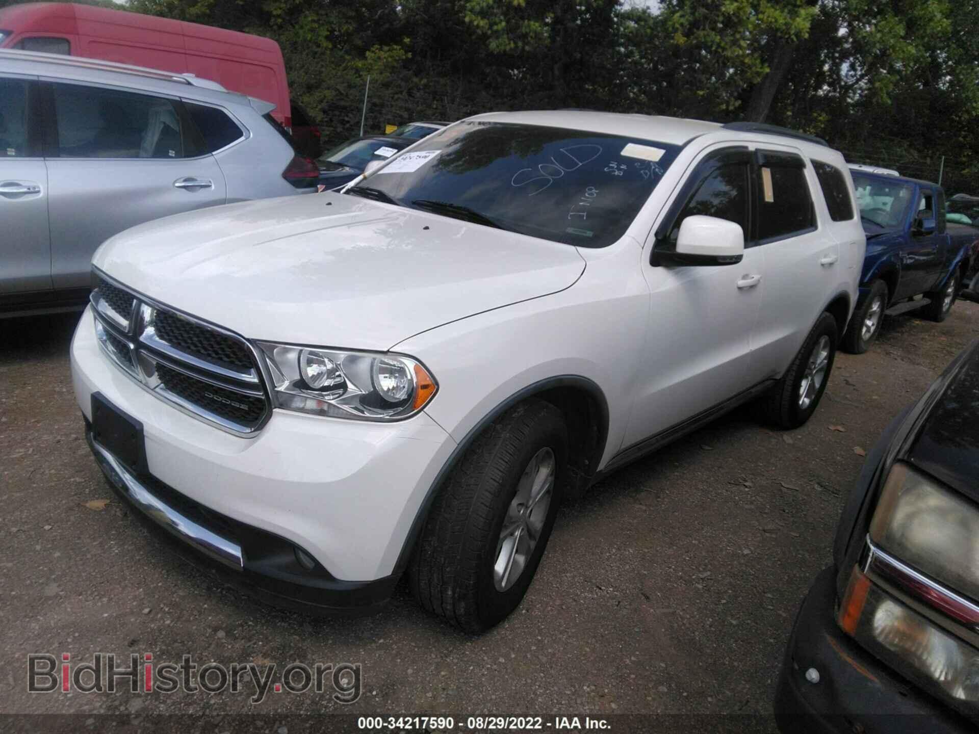 2012 DODGE DURANGO - VIN: 1C4RDJDG1CC217598 - Фото 2