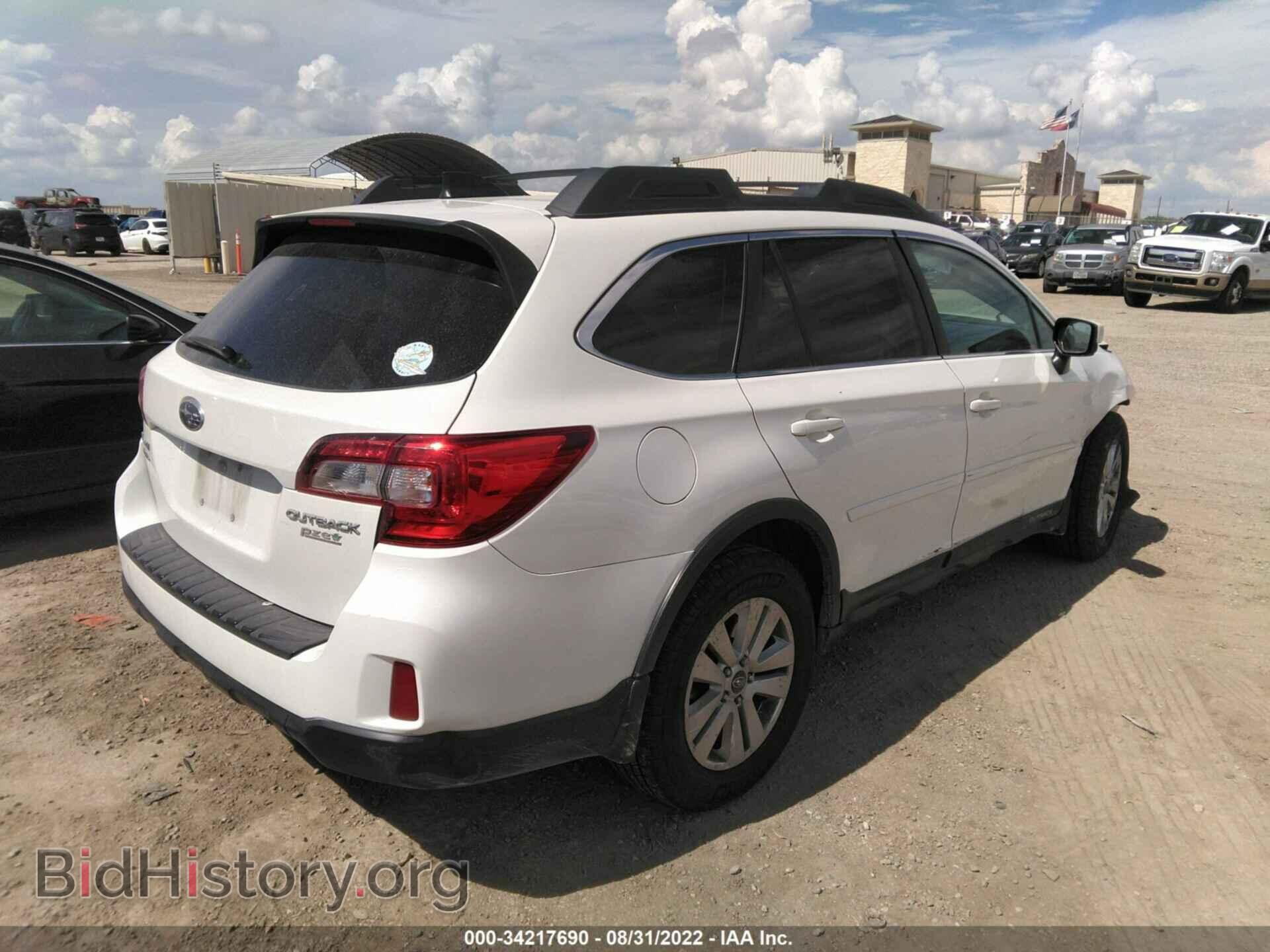 2016 SUBARU OUTBACK - VIN: 4S4BSADC5G3245457 - Фото 4