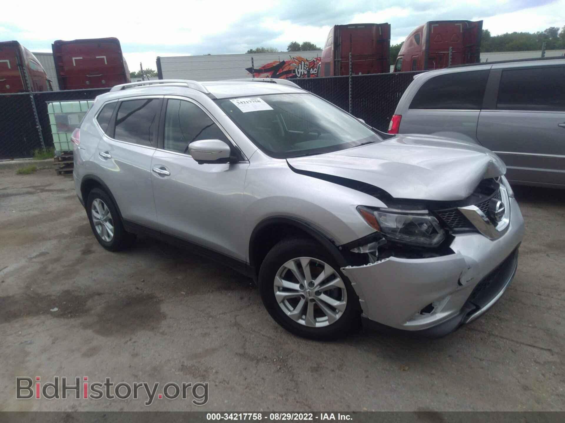 Фотография KNMAT2MT8FP561283 - NISSAN ROGUE 2015