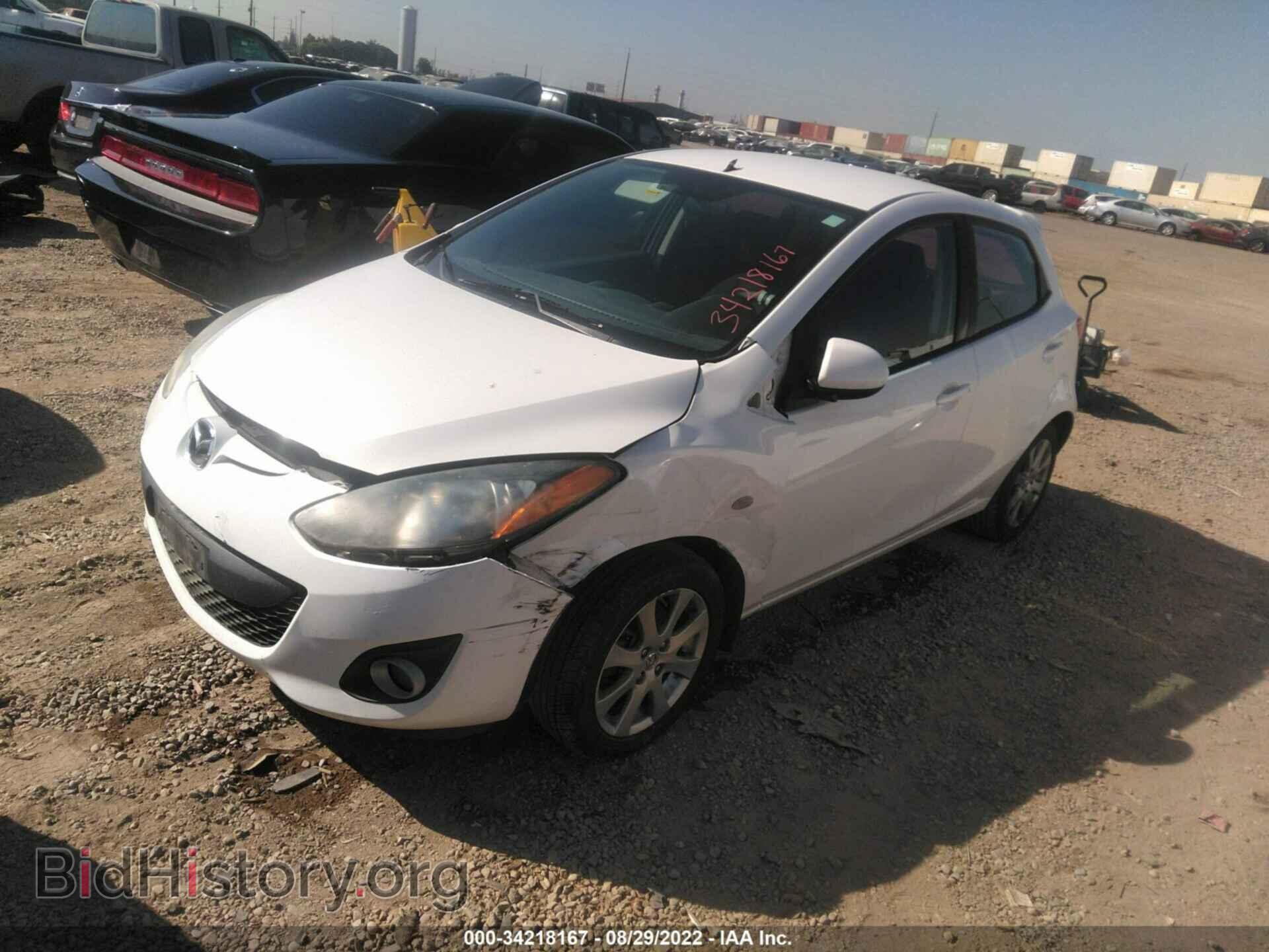 2011 MAZDA MAZDA2 - VIN: JM1DE1HZ0B0102994 - Фото 2