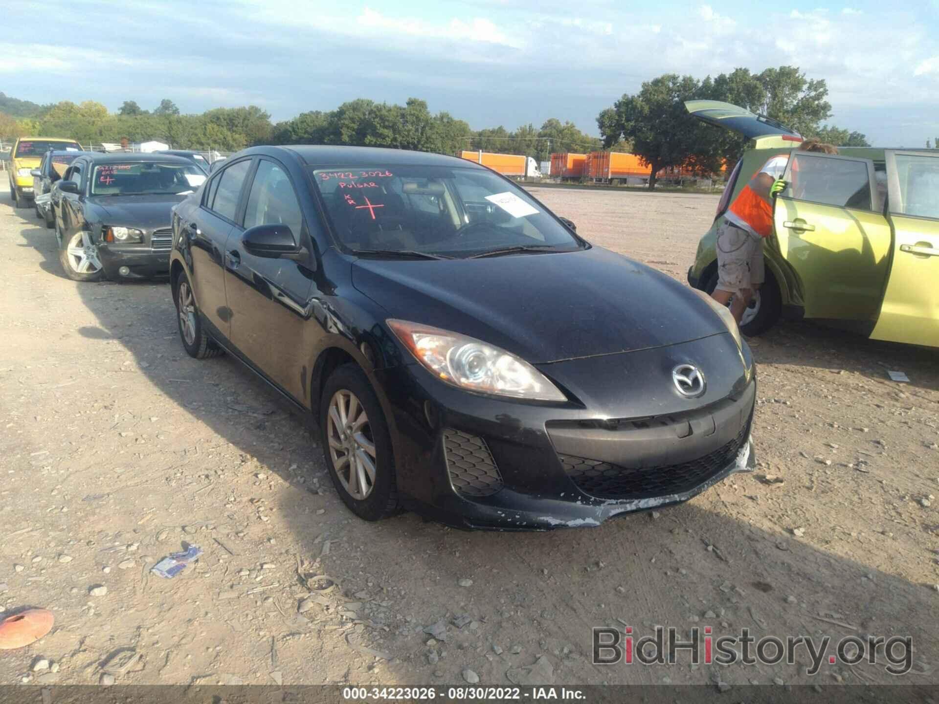 Photo JM1BL1V87C1662077 - MAZDA MAZDA3 2012