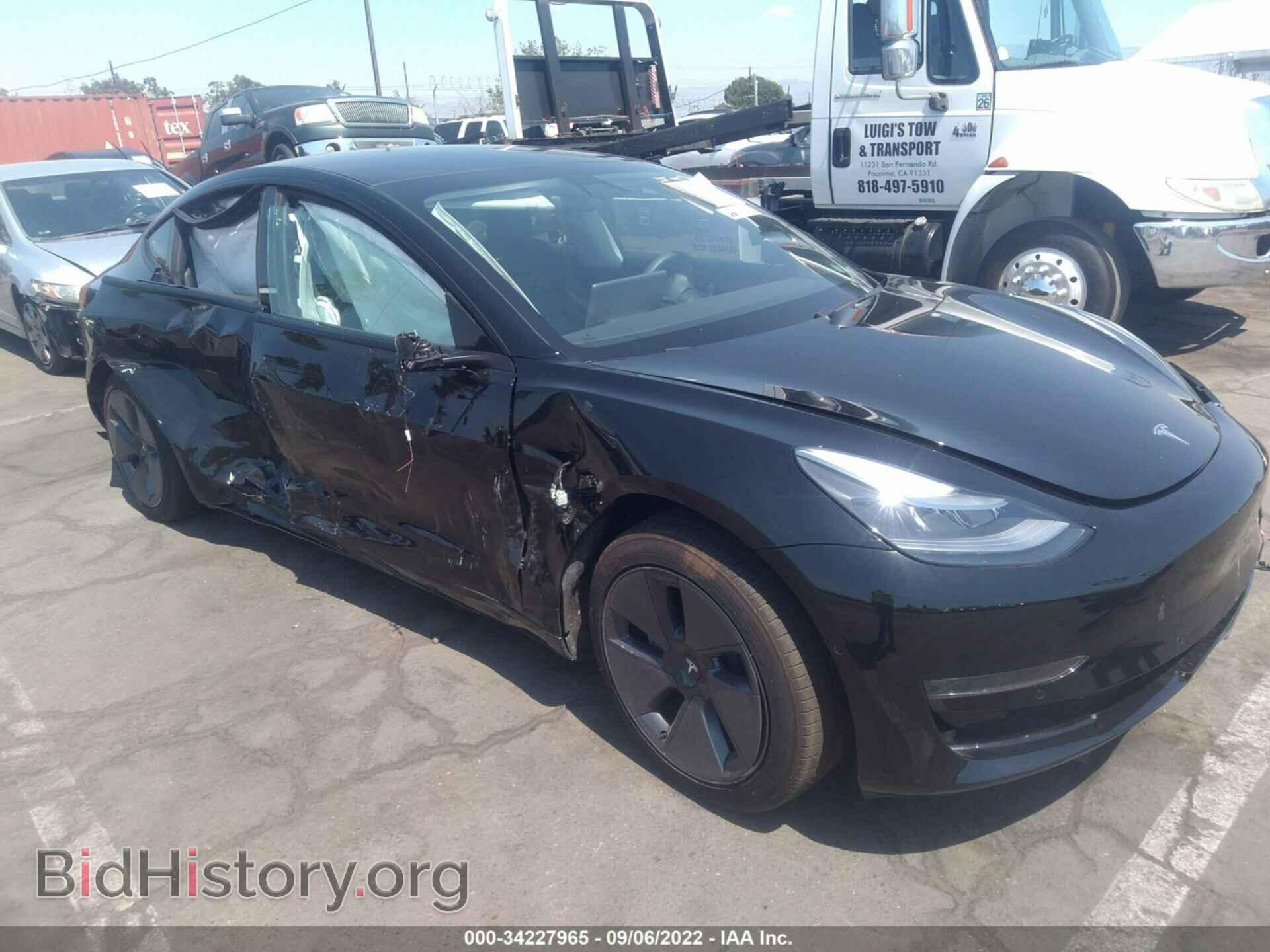 Photo 5YJ3E1EA6MF051161 - TESLA MODEL 3 2021