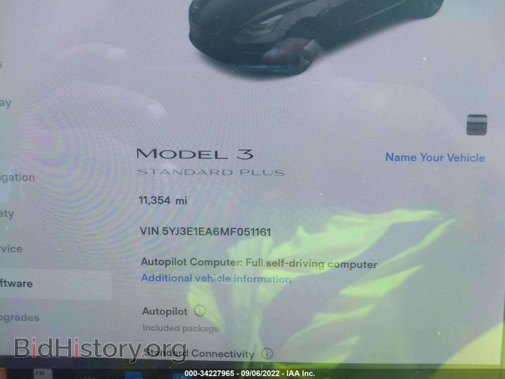2021 TESLA MODEL 3 - VIN: 5YJ3E1EA6MF051161 - Фото 7