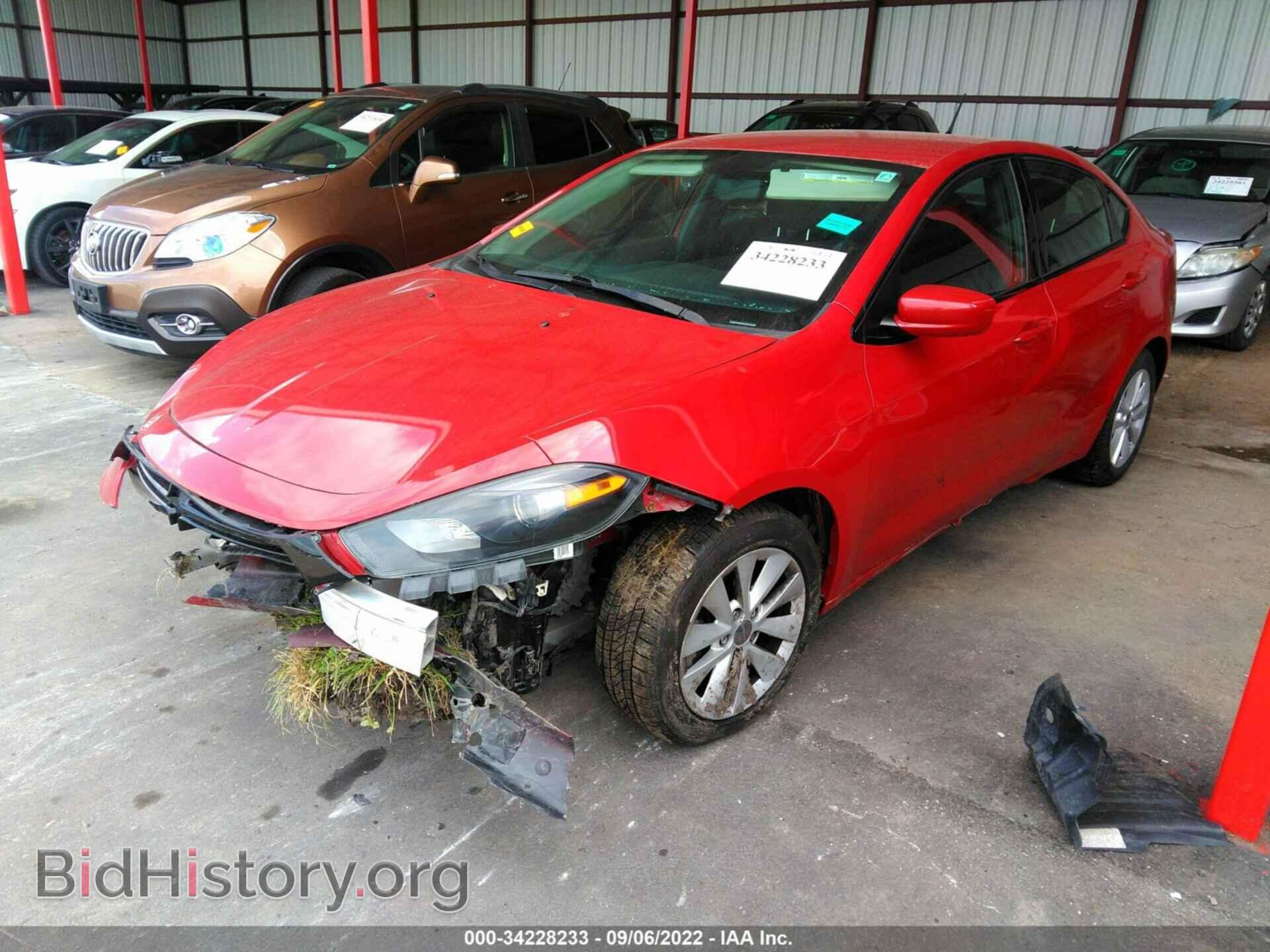2014 DODGE DART - VIN: 1C3CDFBB3ED695646 - Фото 2
