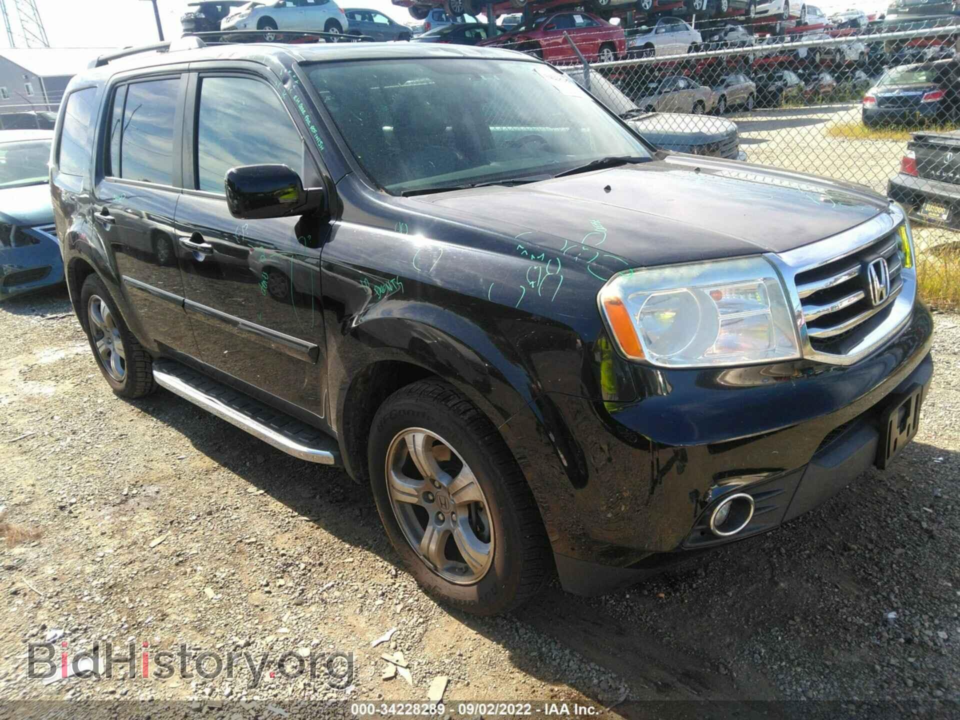 Photo 5FNYF4H54DB067085 - HONDA PILOT 2013