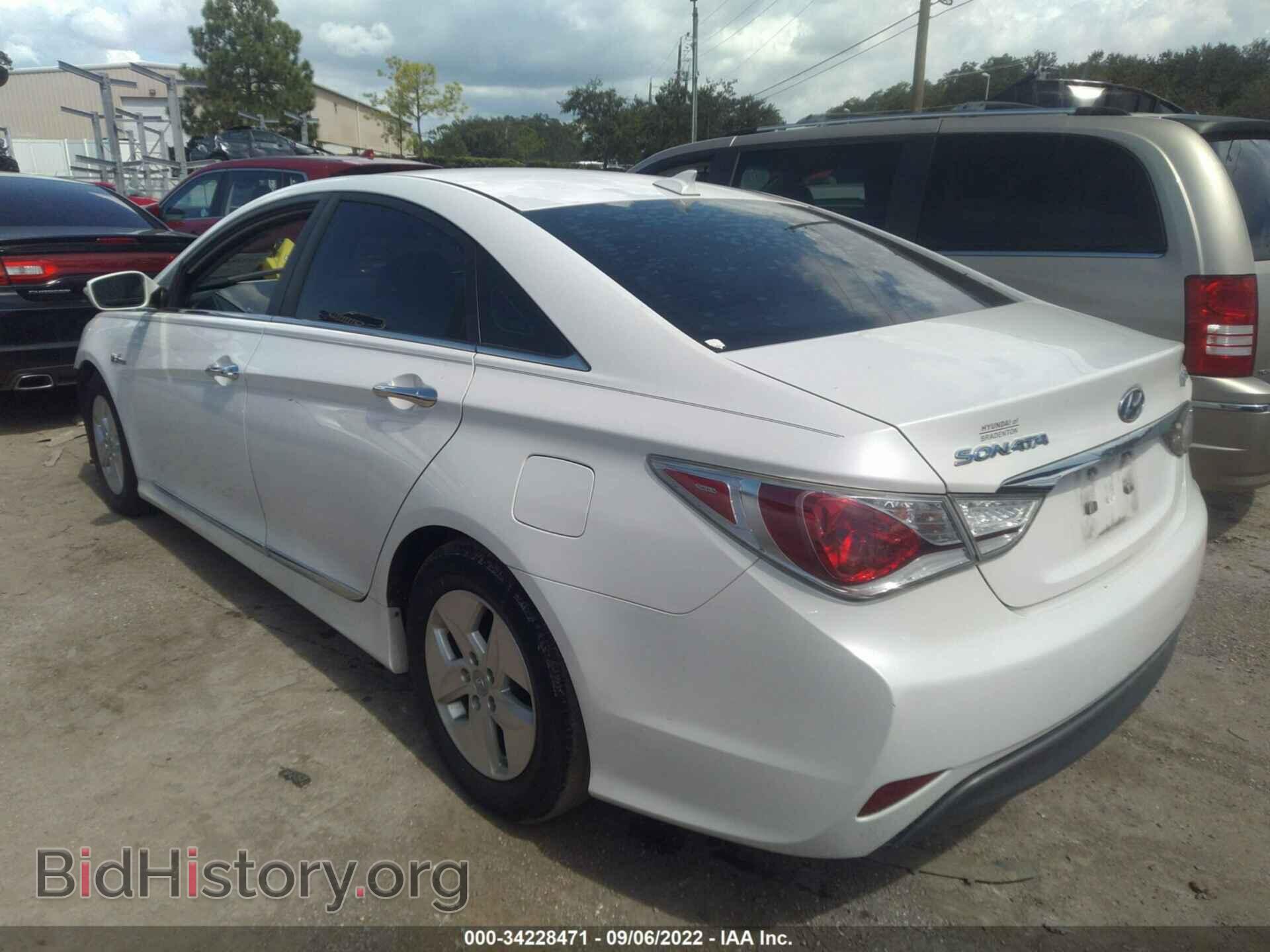 2012 HYUNDAI SONATA - VIN: KMHEC4A48CA059166 - Фото 3