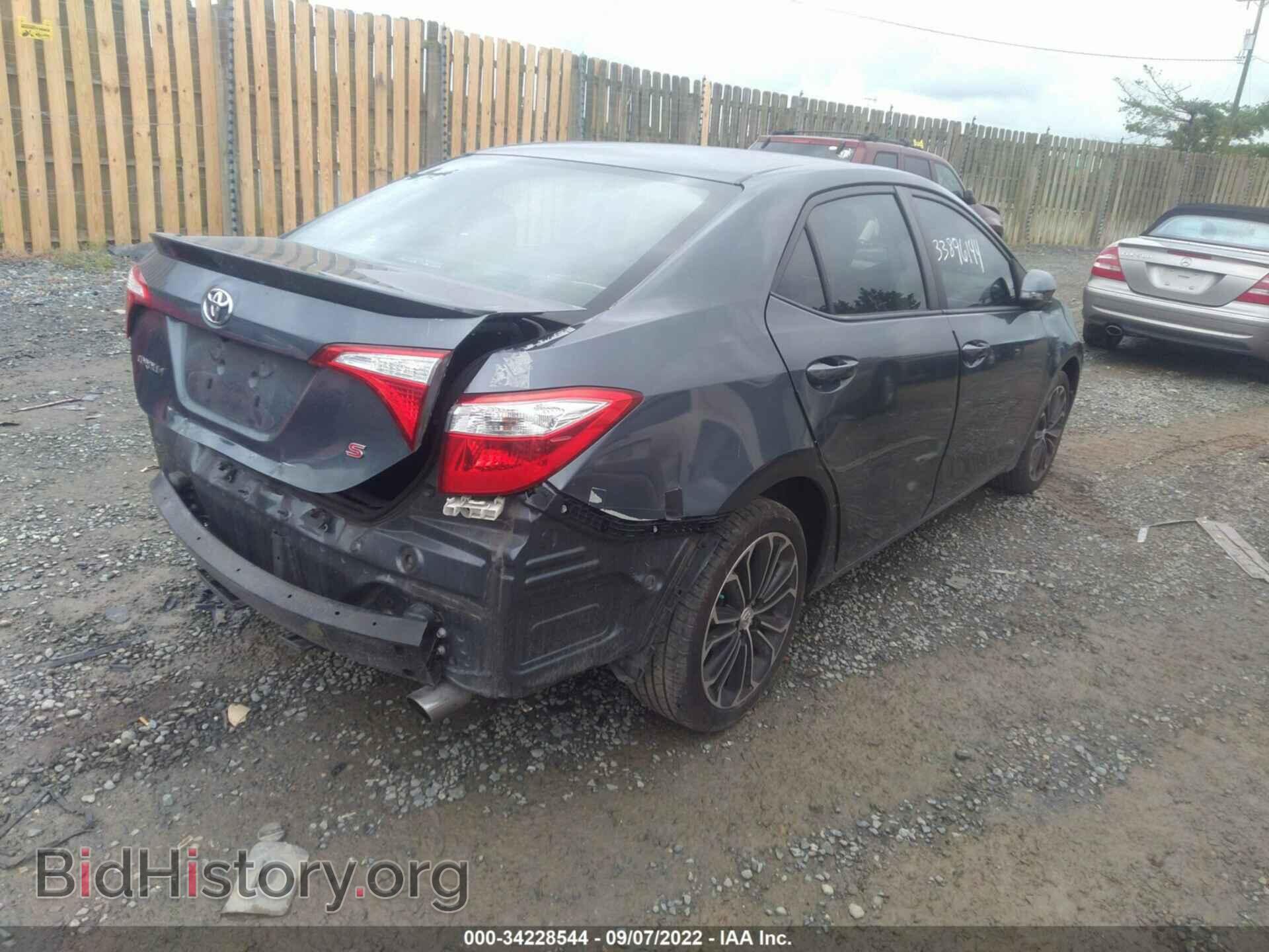 2015 TOYOTA COROLLA - VIN: 5YFBURHE1FP268250 - Фото 4