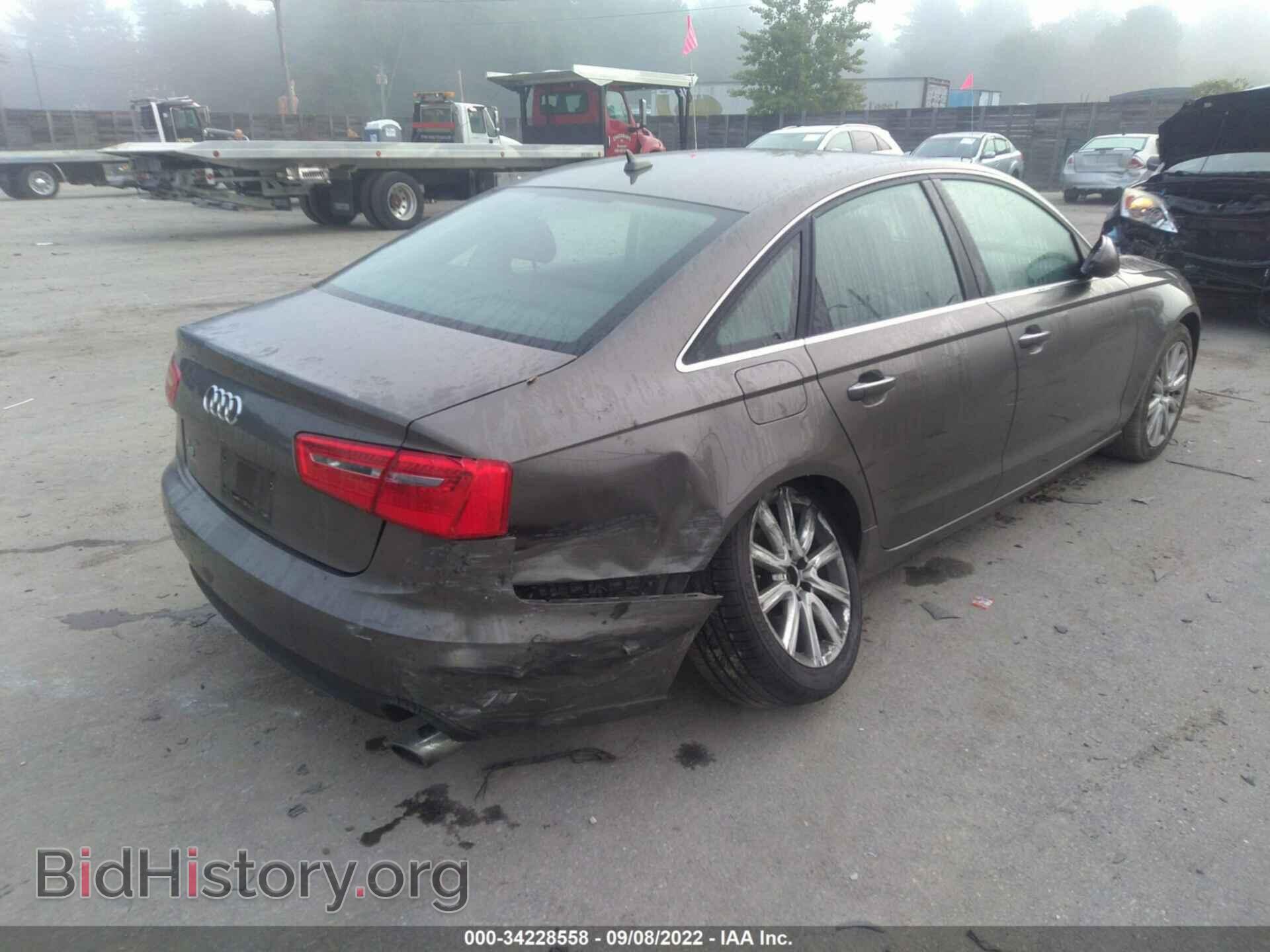 2013 AUDI A6 - VIN: WAUGFAFC5DN029486 - Фото 4