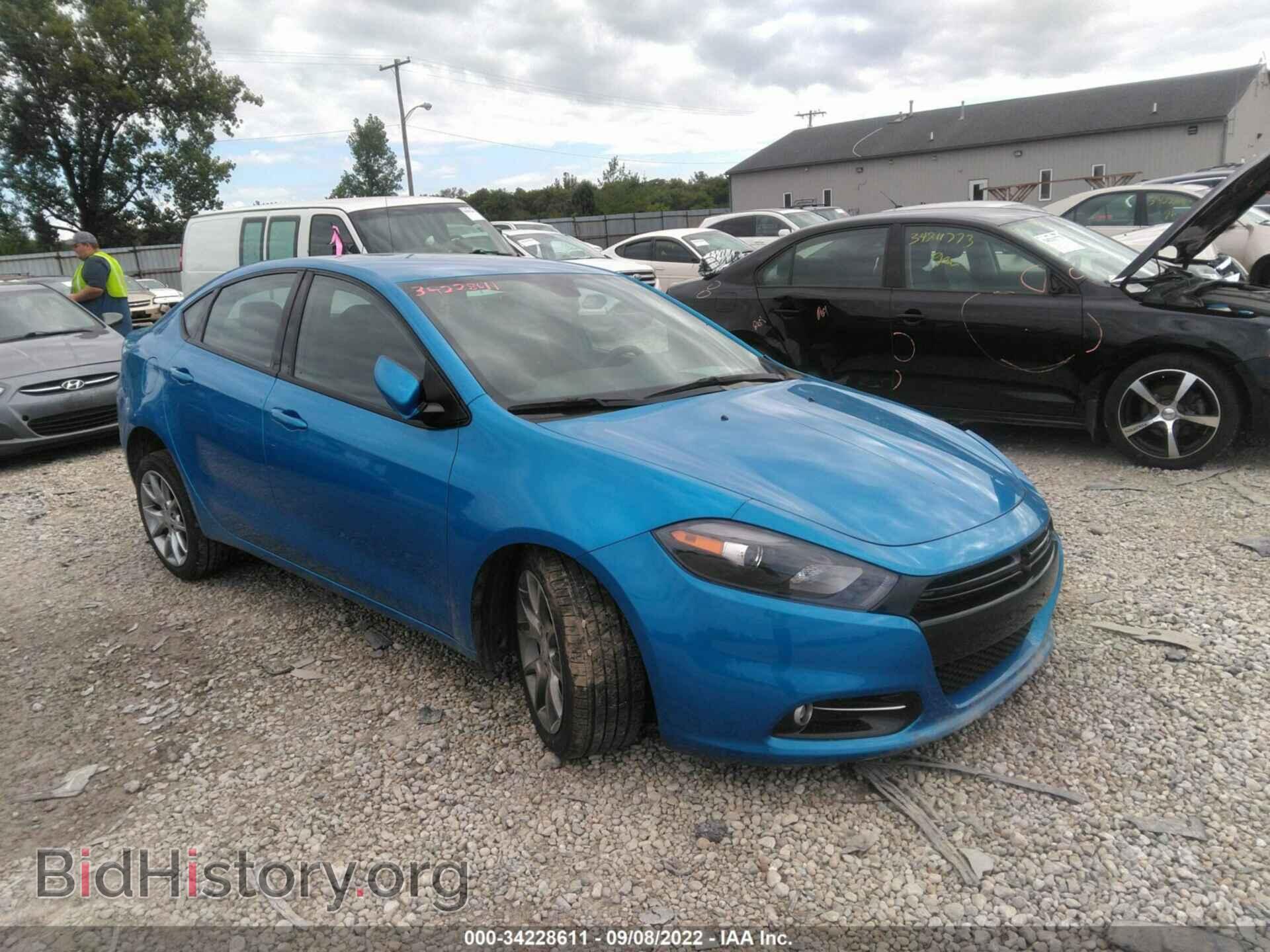 Photo 1C3CDFBB1FD200815 - DODGE DART 2015