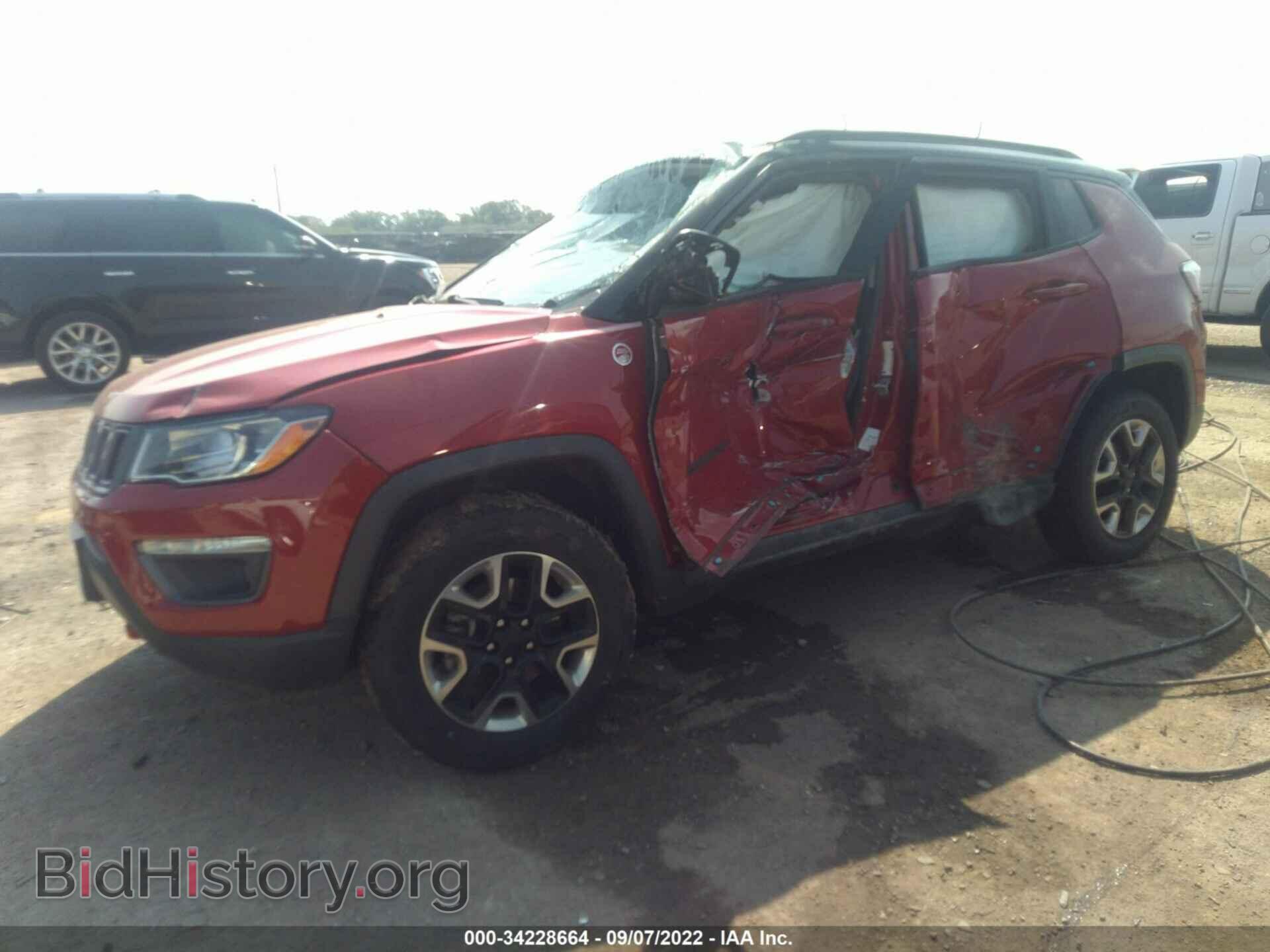 2018 JEEP COMPASS - VIN: 3C4NJDDB1JT467194 - Фото 2
