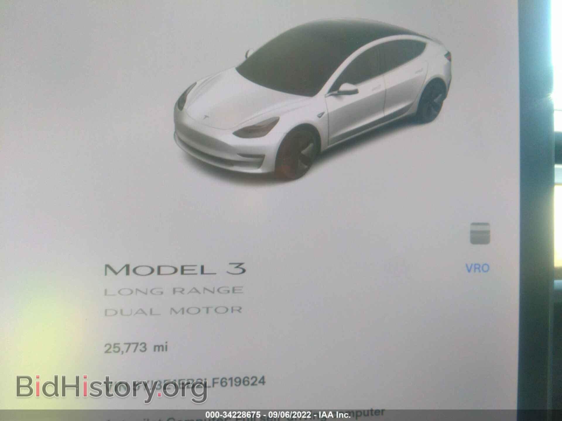 2020 TESLA MODEL 3 - VIN: 5YJ3E1EB2LF619624 - Фото 7