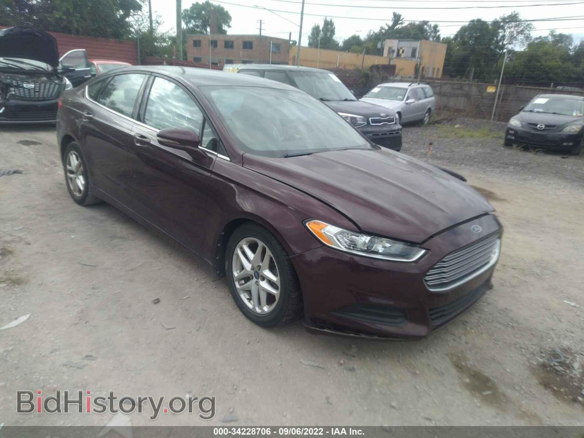 Photo 3FA6P0H79DR295988 - FORD FUSION 2013