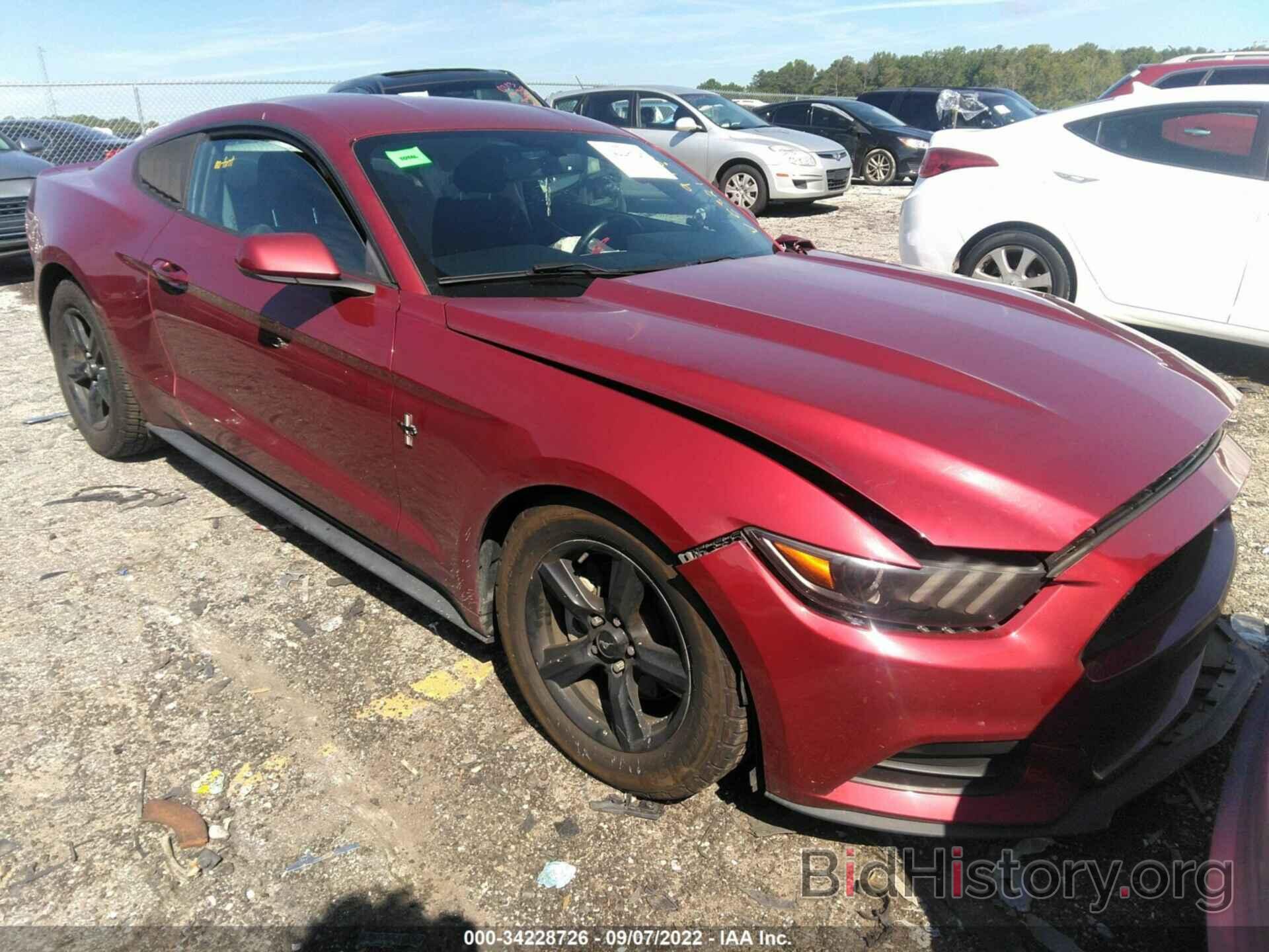 Photo 1FA6P8AM4G5265321 - FORD MUSTANG 2016