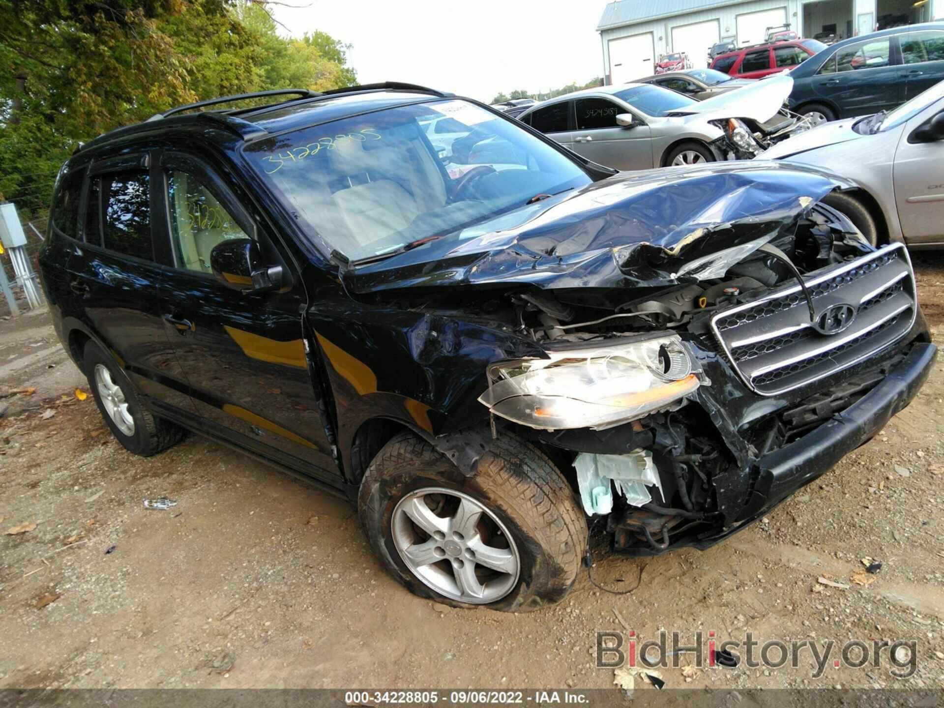 Photo KM8SG73D87U100115 - HYUNDAI SANTA FE 2007