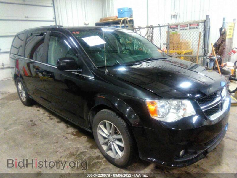2015 Dodge GRAND CARAVAN SXT Plus (VIN 2C4RDGCGXFR689766) — photo 1 of 12, IAAI, damage: hail